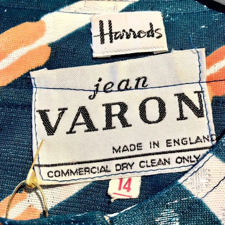 1970's Jean Varon/John Bates Maxi Dress