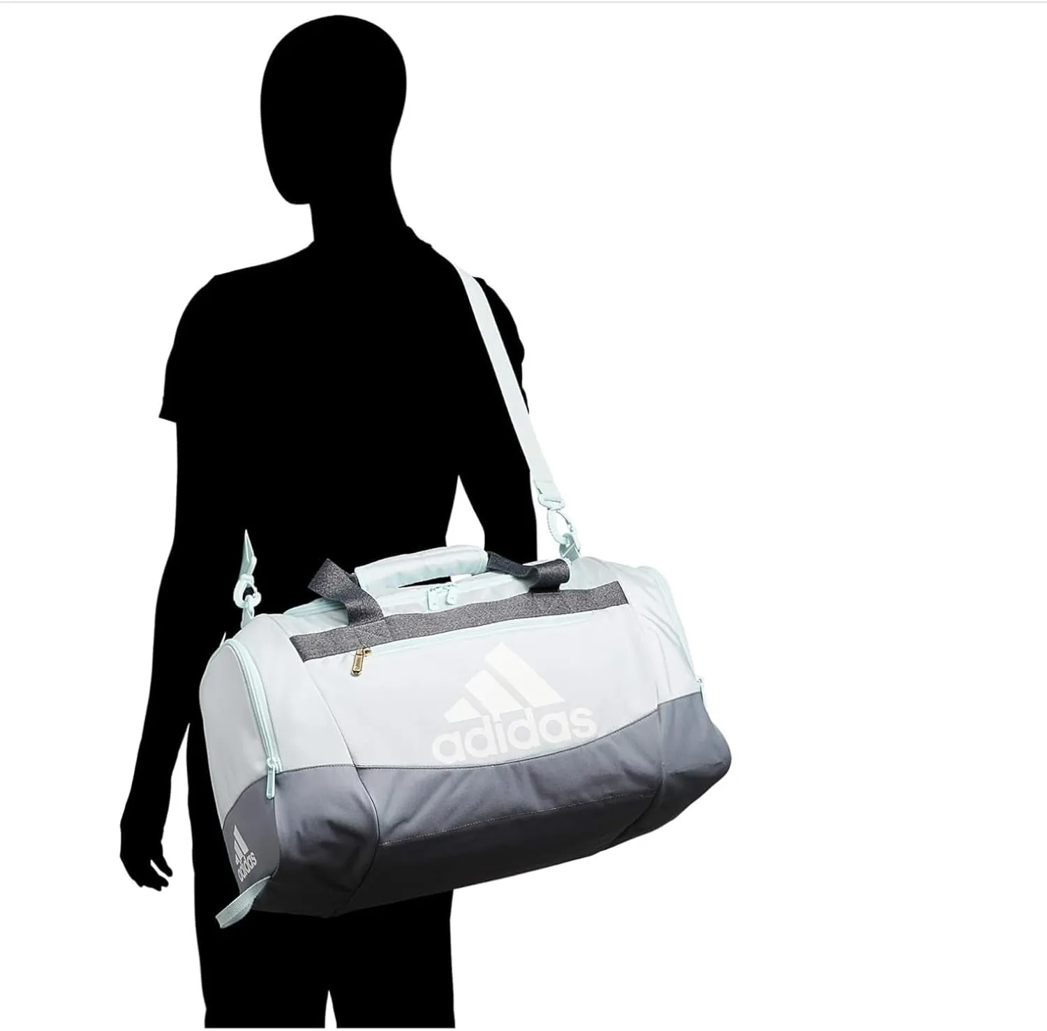 (38L) - Unisex Design Stylish Client satisfaction Black/Gold Bag Gym 4.0 Small Defender Metallic Duffel Superior