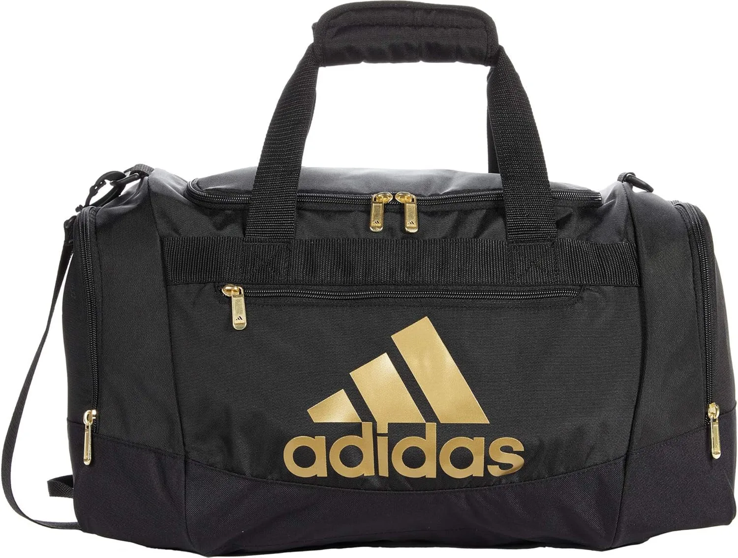 (38L) - Unisex Design Stylish Client satisfaction Black/Gold Bag Gym 4.0 Small Defender Metallic Duffel Superior