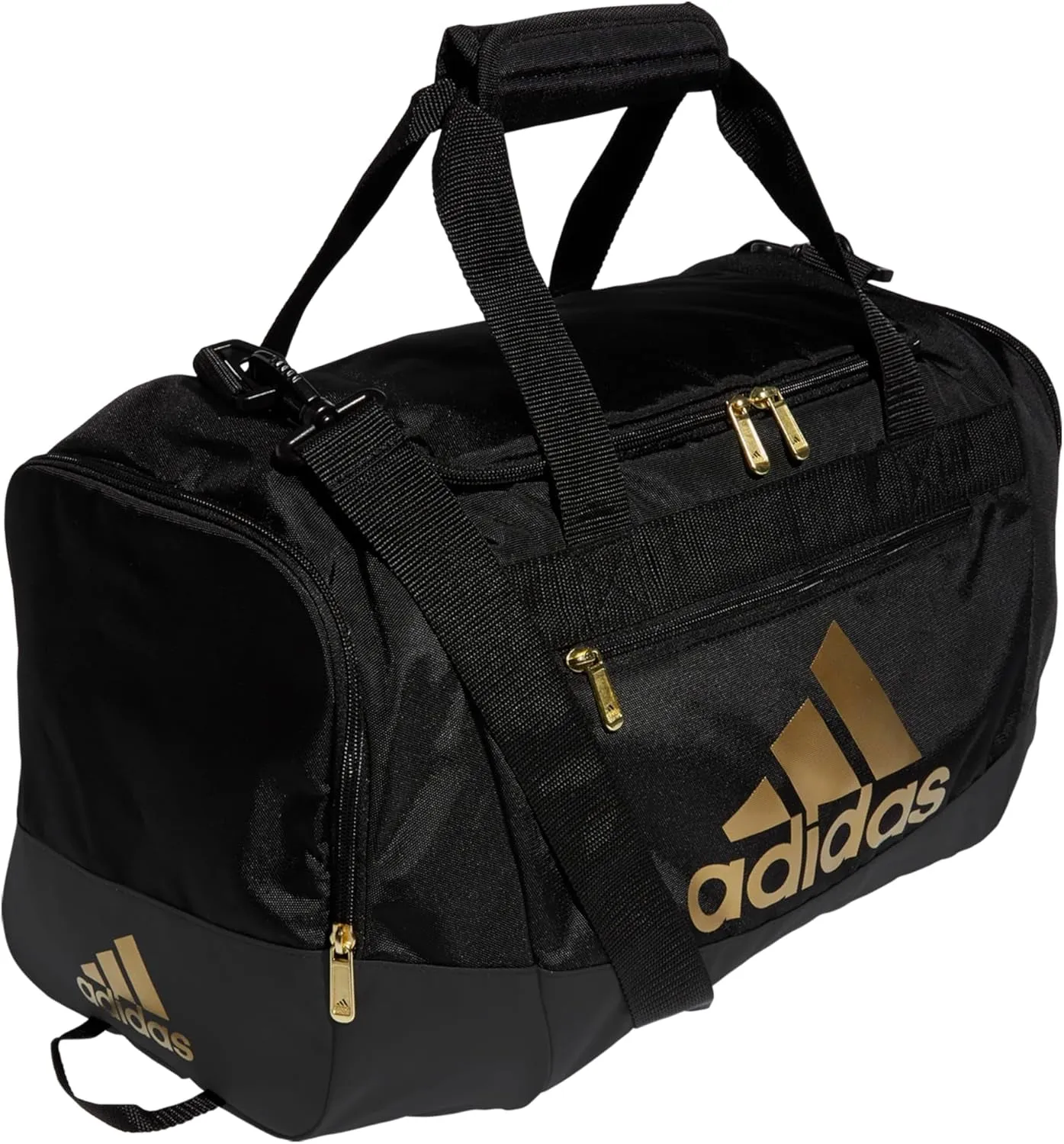 (38L) - Unisex Design Stylish Client satisfaction Black/Gold Bag Gym 4.0 Small Defender Metallic Duffel Superior