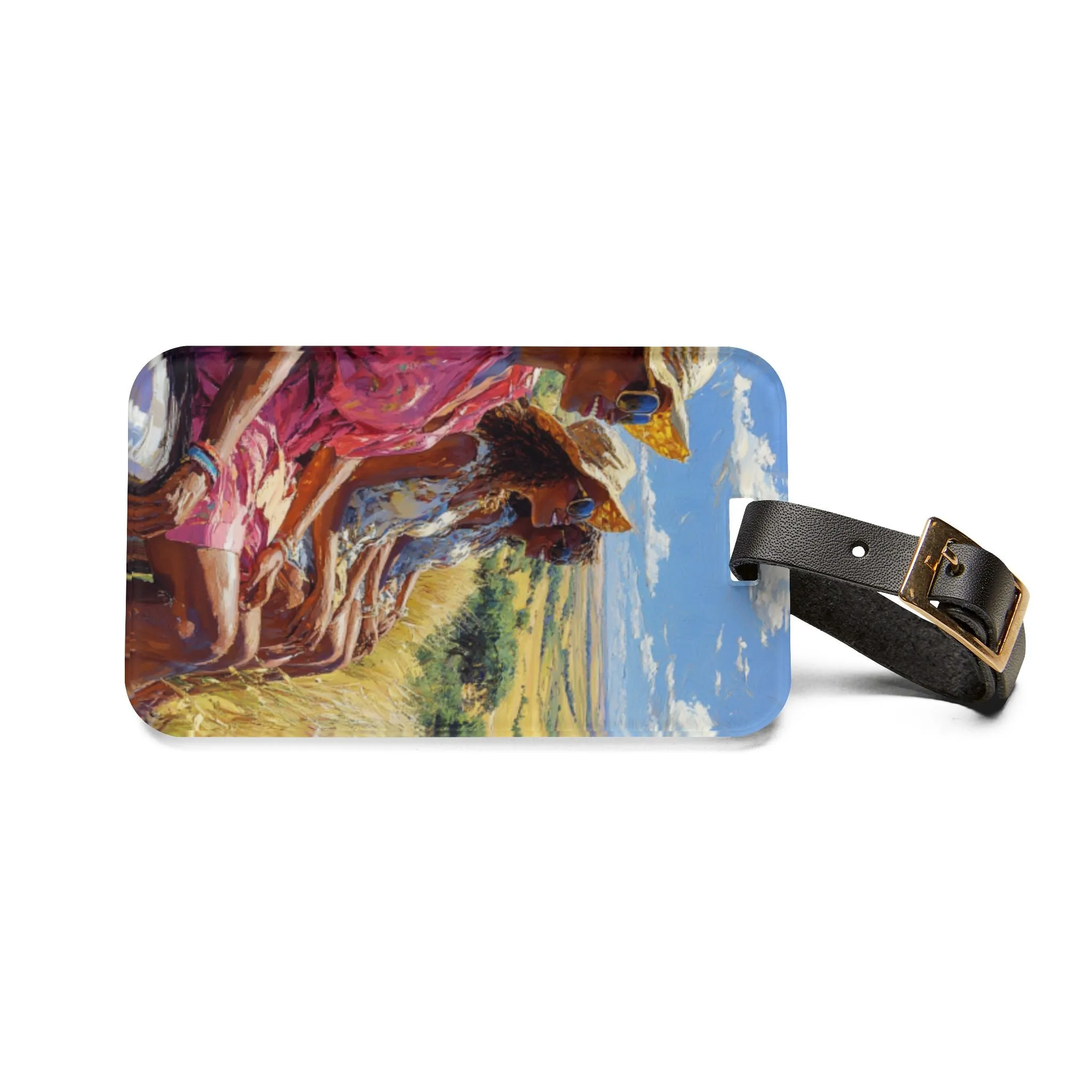 Art Voyage Sisters That Travel Luggage Tag Collection