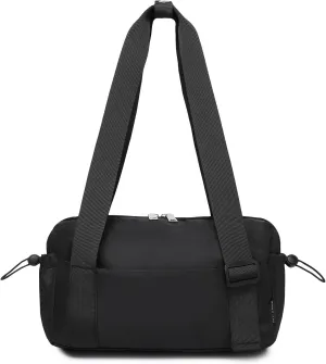 Bag Travel, Black Gym Waterproof Perfect Sports - with Mini Loved by customers Compartment Women's Duffle Comprehensive product line Stylish and Wet for