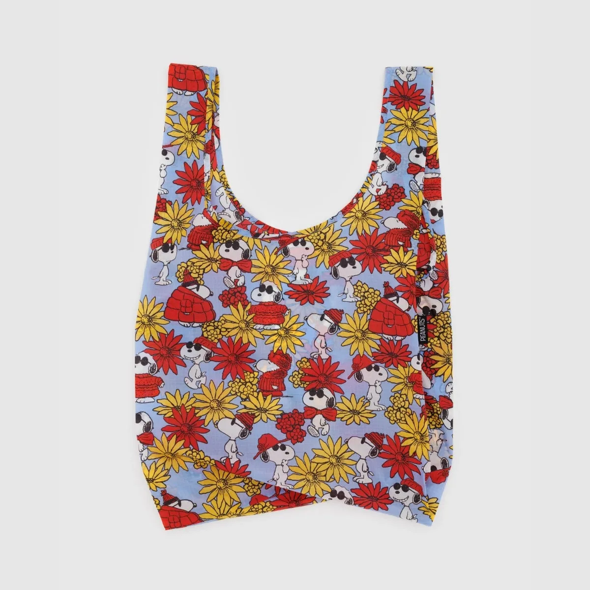 Baggu Standard Bag in Floral Snoopy