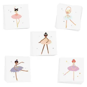 Ballerina Temporary Tattoo