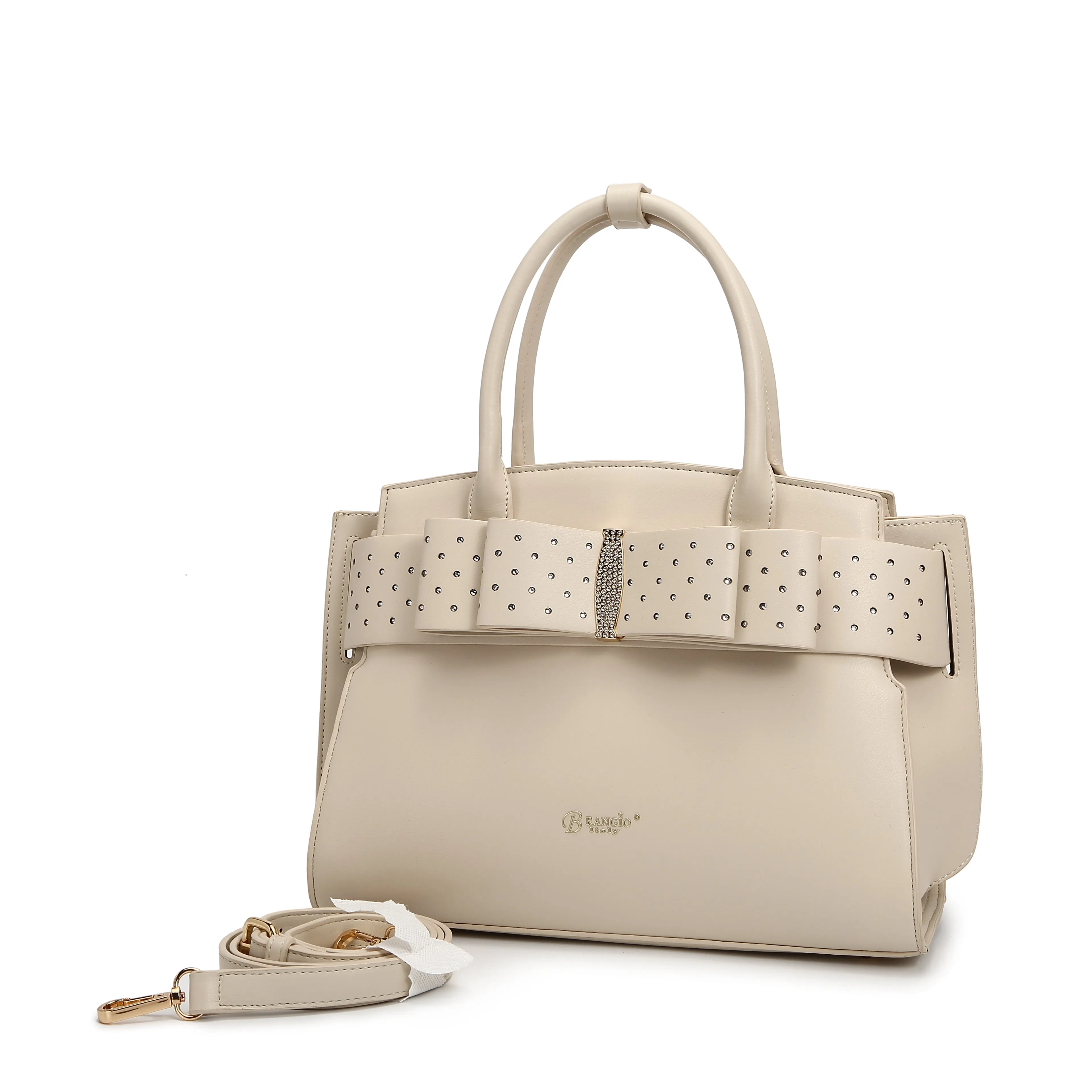 Brangio Elegant Bow Satchel/Wallet
