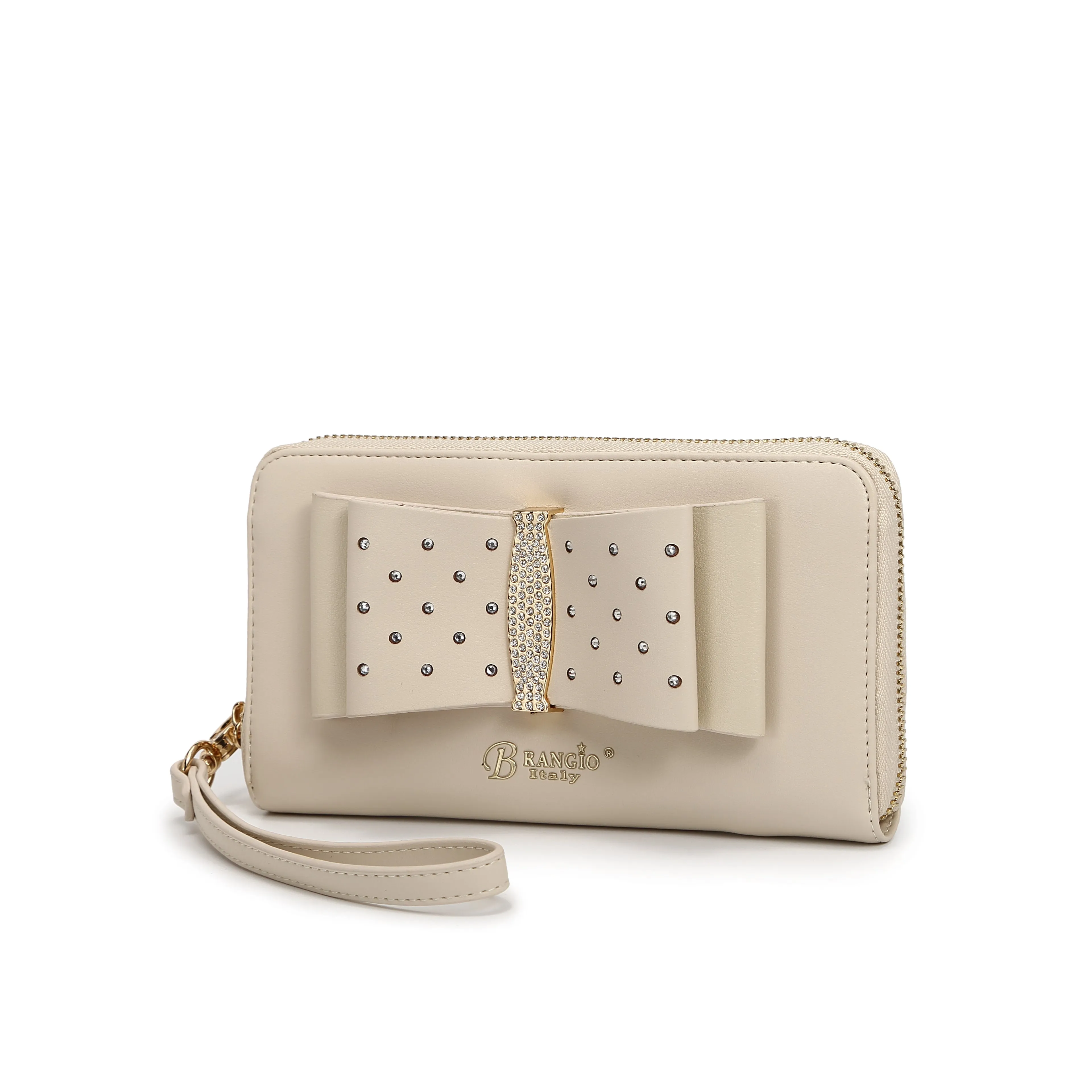 Brangio Elegant Bow Satchel/Wallet