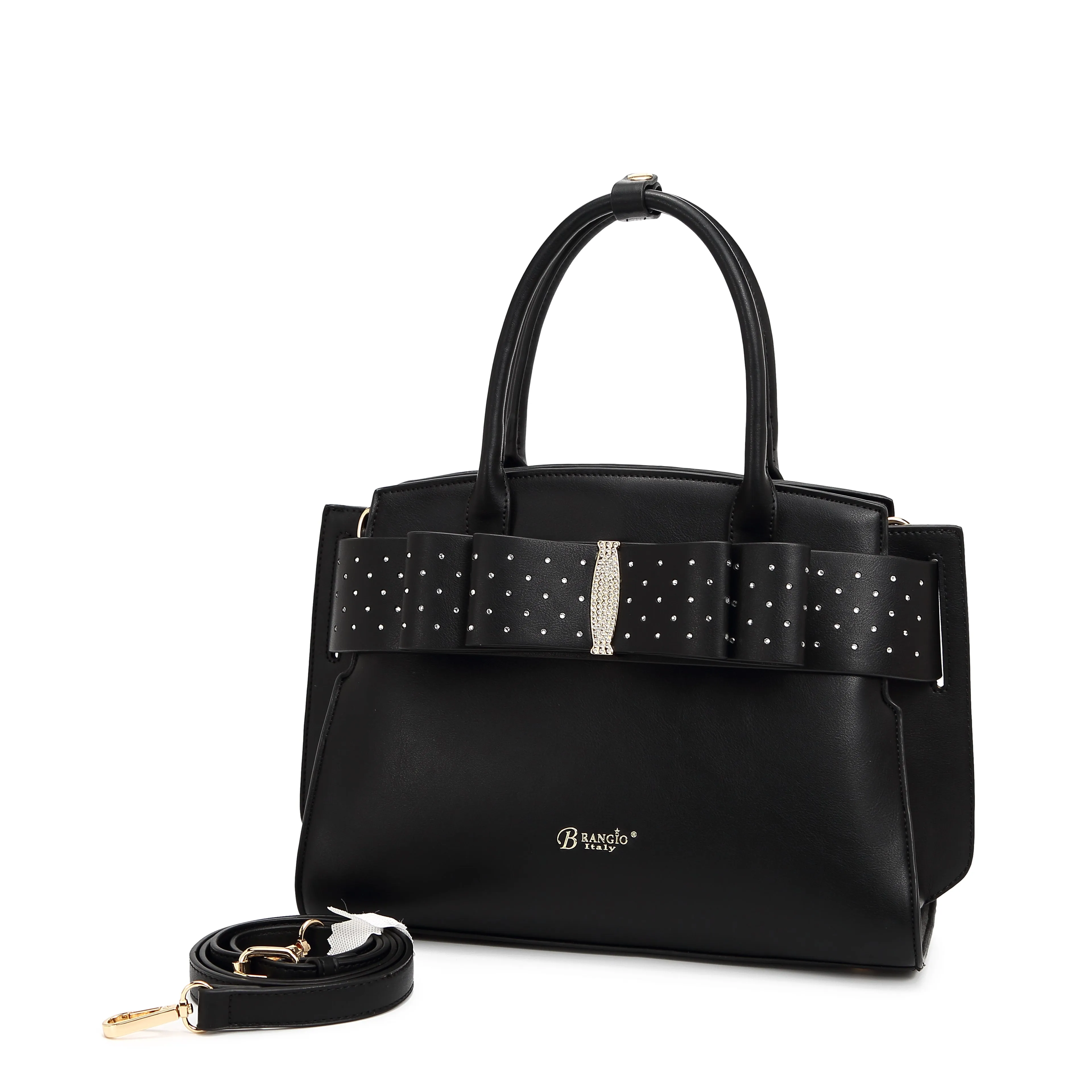 Brangio Elegant Bow Satchel/Wallet