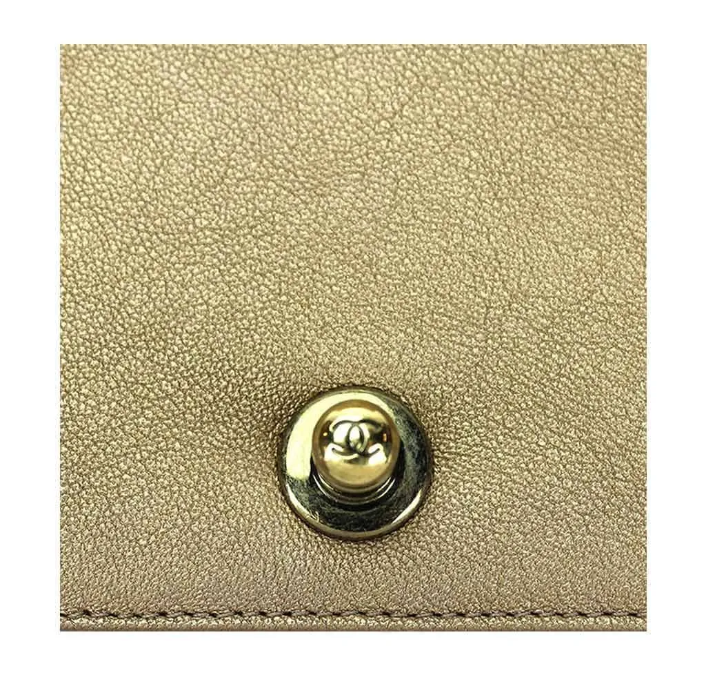 Chanel Runway Limited Edition Bag Gold Metallic