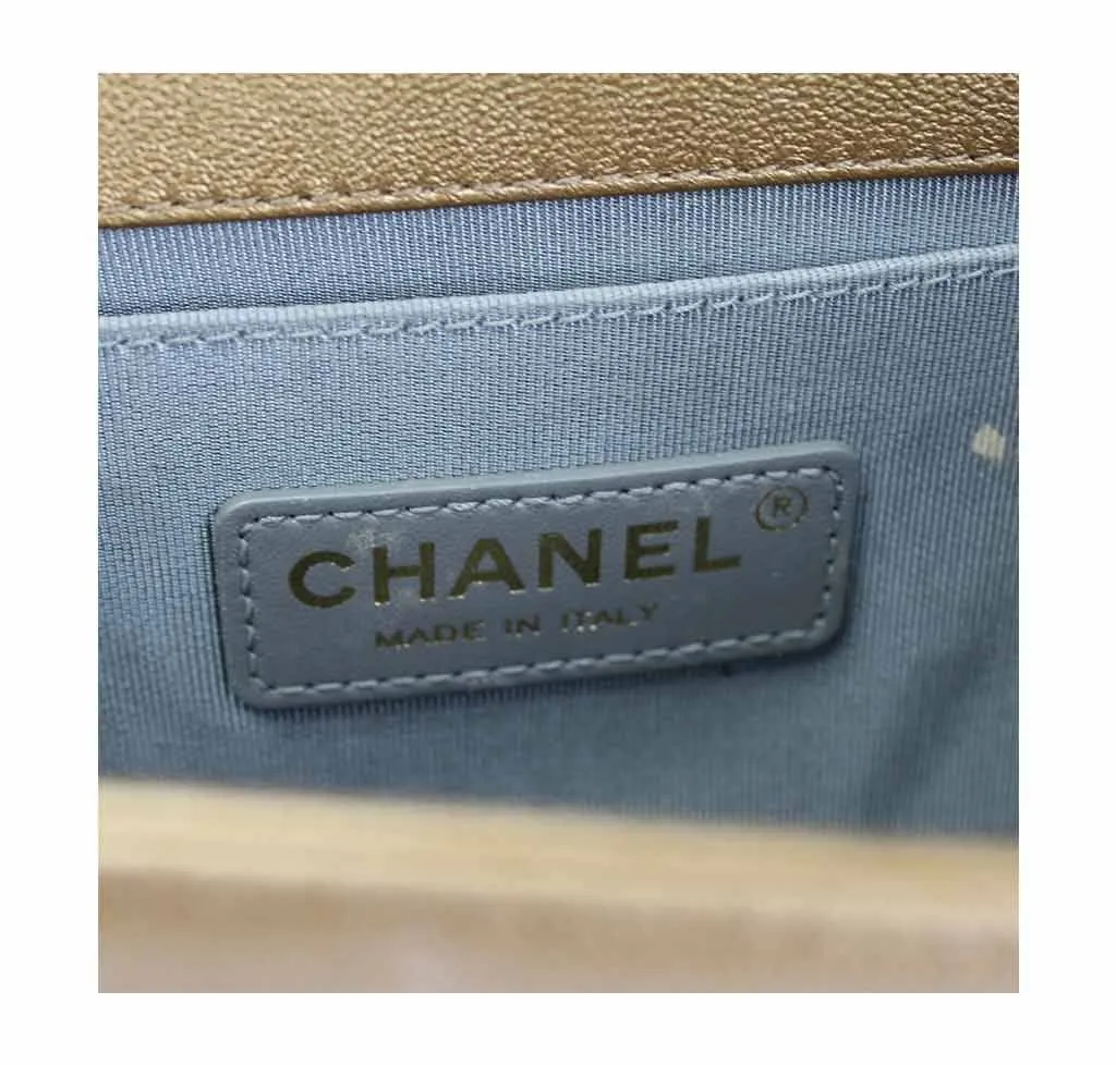 Chanel Runway Limited Edition Bag Gold Metallic