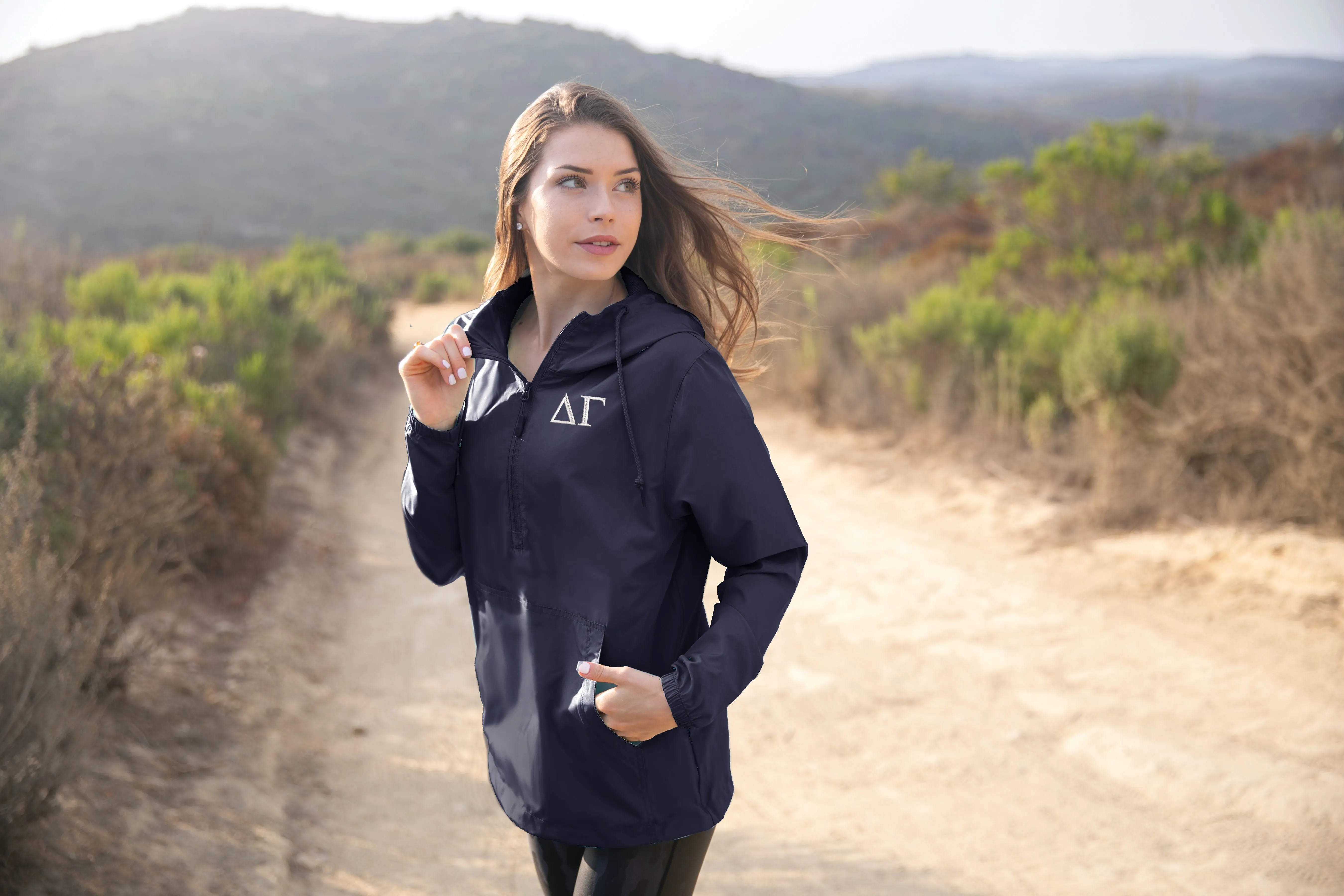Delta Gamma Lightweight Windbreaker
