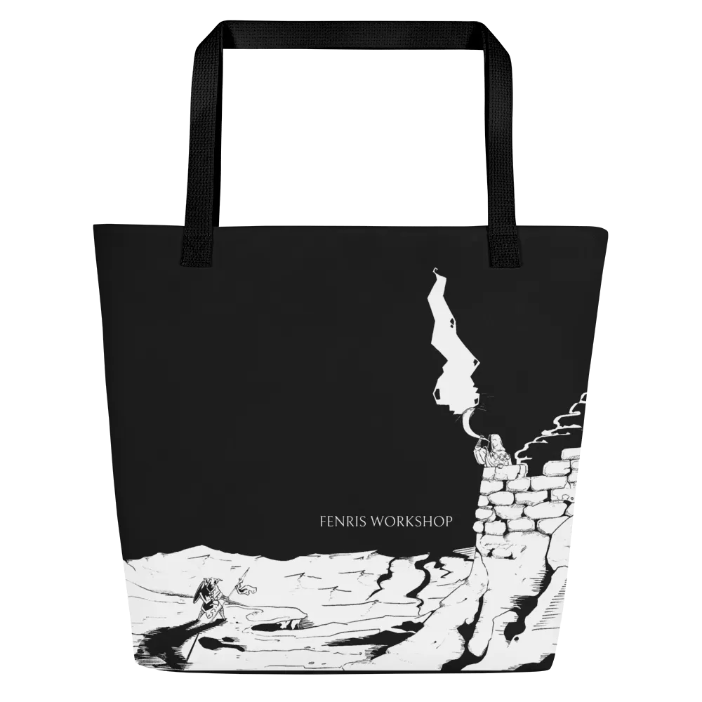 Fenris Workshop Large Tote Bag with Inside Pocket - Blackfrost edition