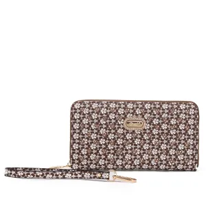 Galaxy Stars Crystal Stud Envelope Wallet [RLW8368]