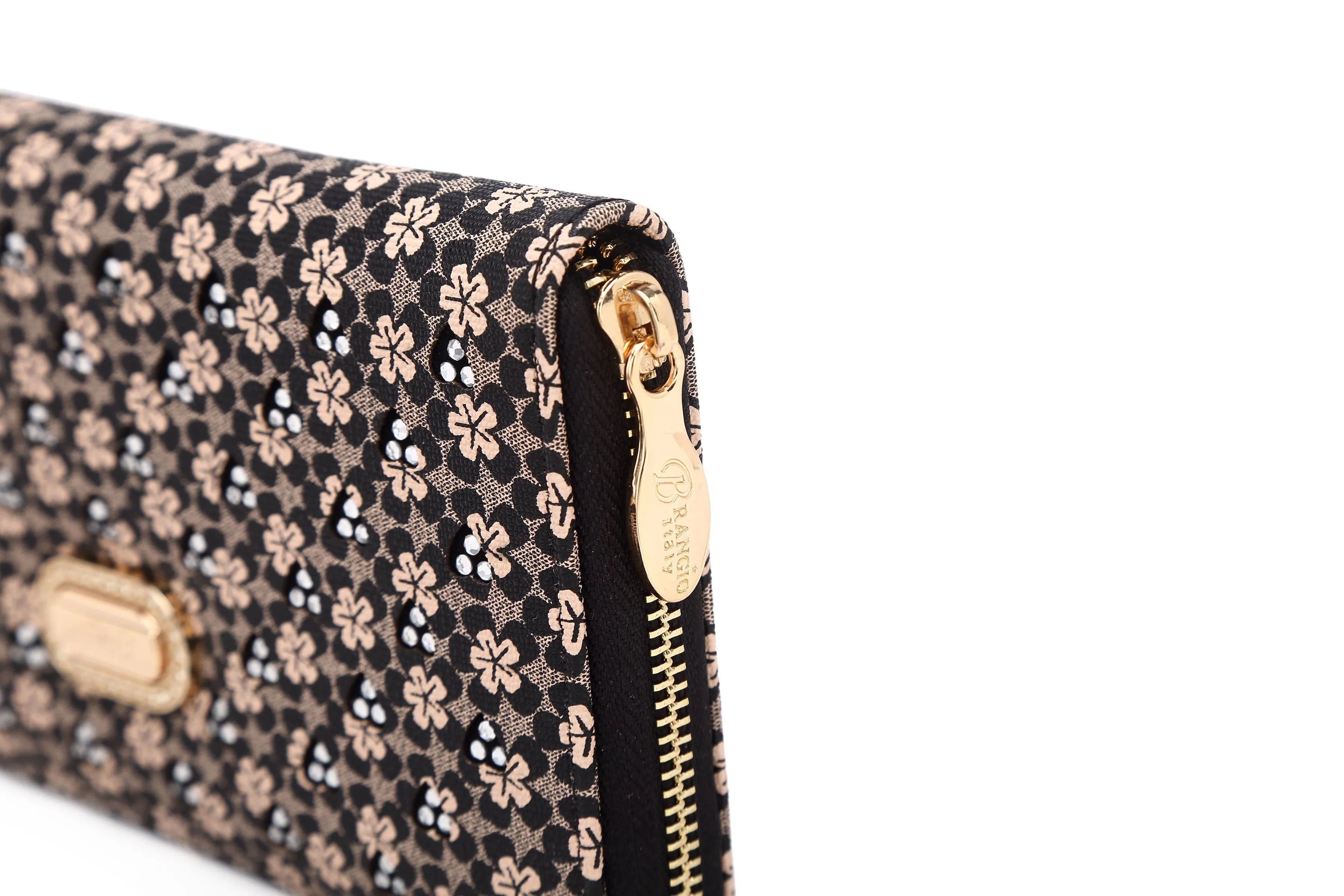 Galaxy Stars Crystal Stud Envelope Wallet [RLW8368]