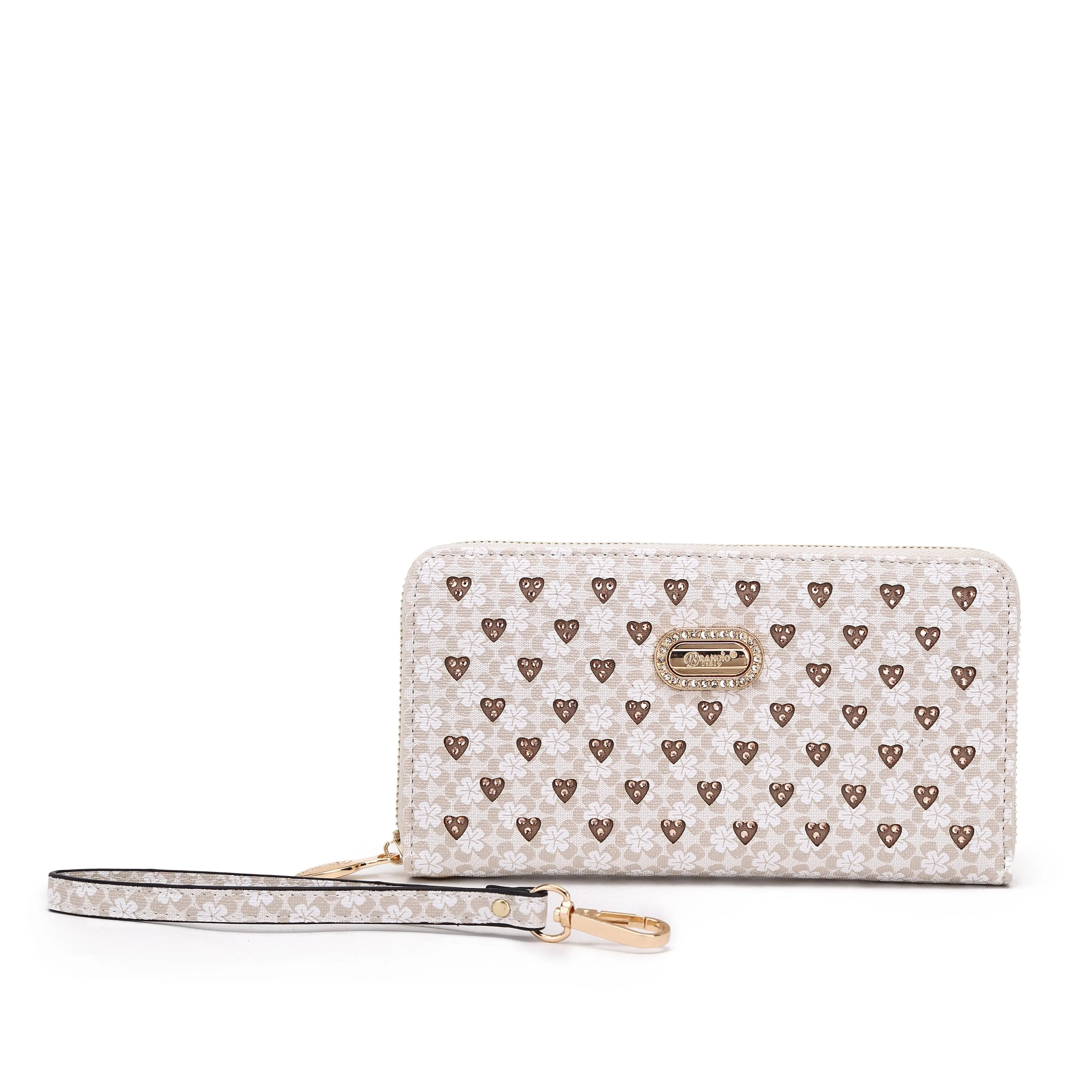 Galaxy Stars Crystal Stud Envelope Wallet [RLW8368]