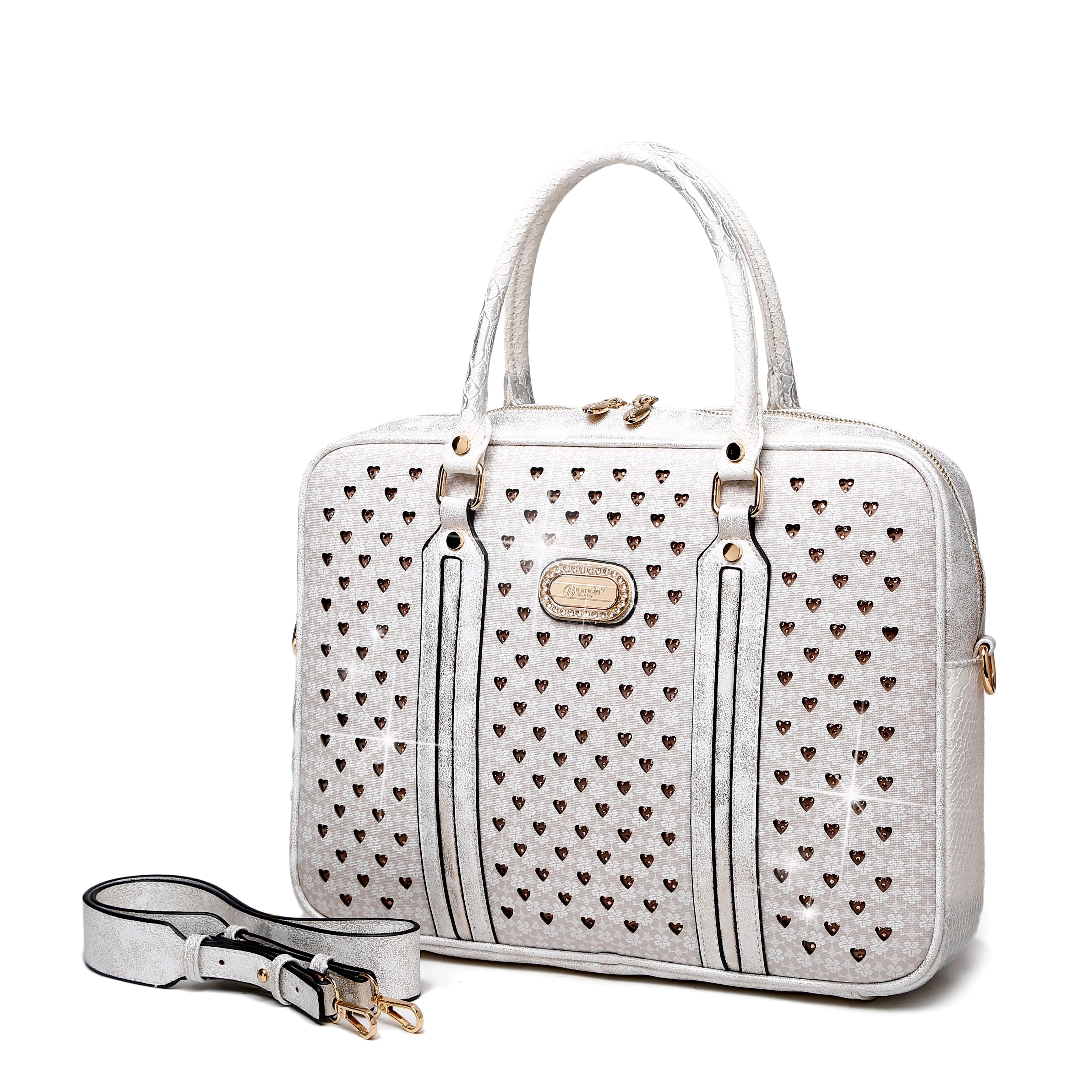 Galaxy Stars Crystal Stud Laptop Office Work Bag [KMO6507]