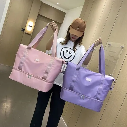 High-capacity Travel Bag with Shoe Compartment