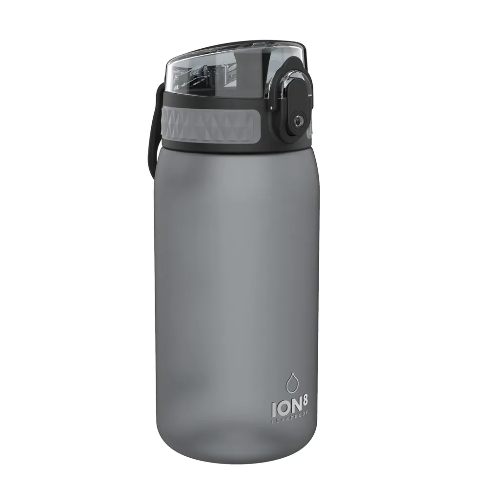 ION8 Pod 400ml BPA Free Water Bottle - Grey