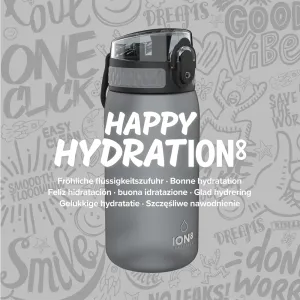 ION8 Pod 400ml BPA Free Water Bottle - Grey