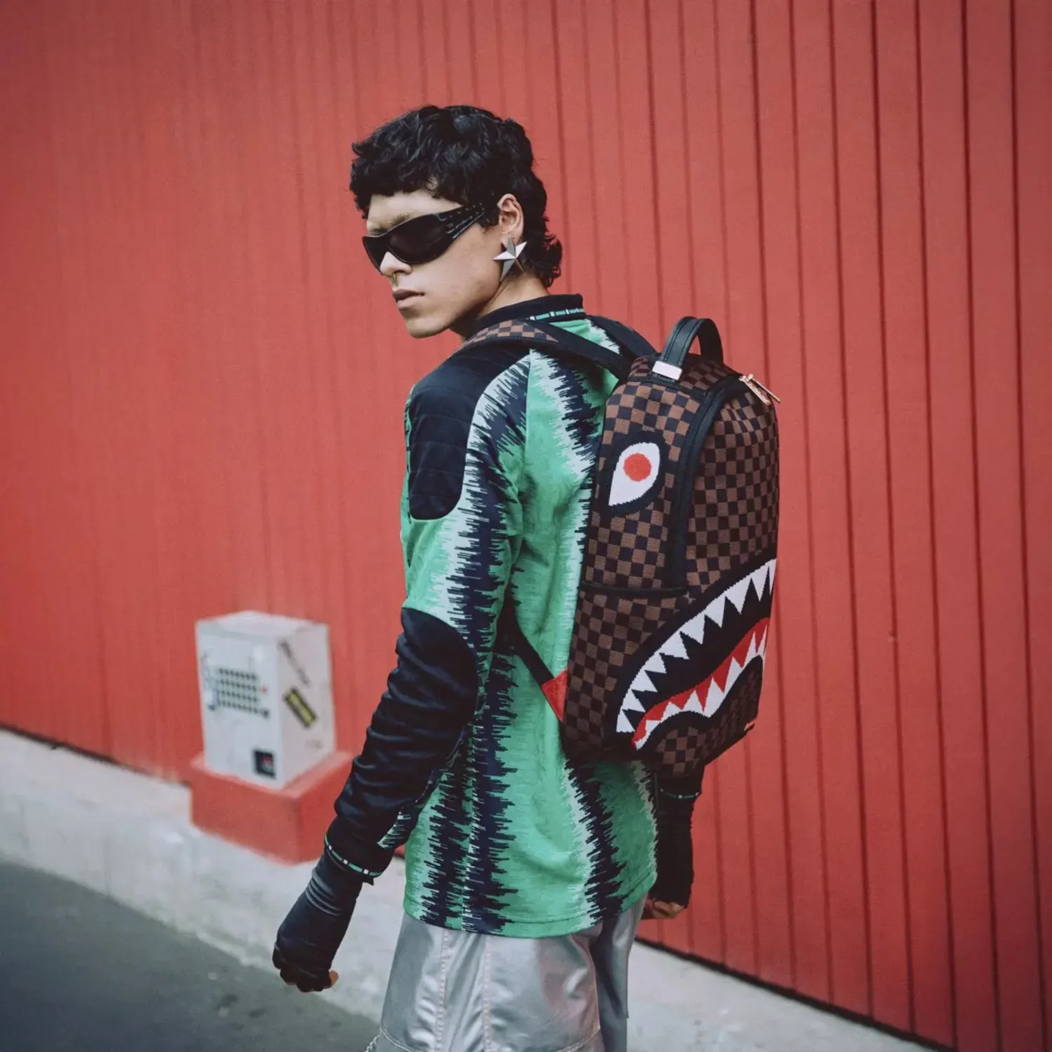 Knit Sharks In Paris 2.0 DLXSV Backpack