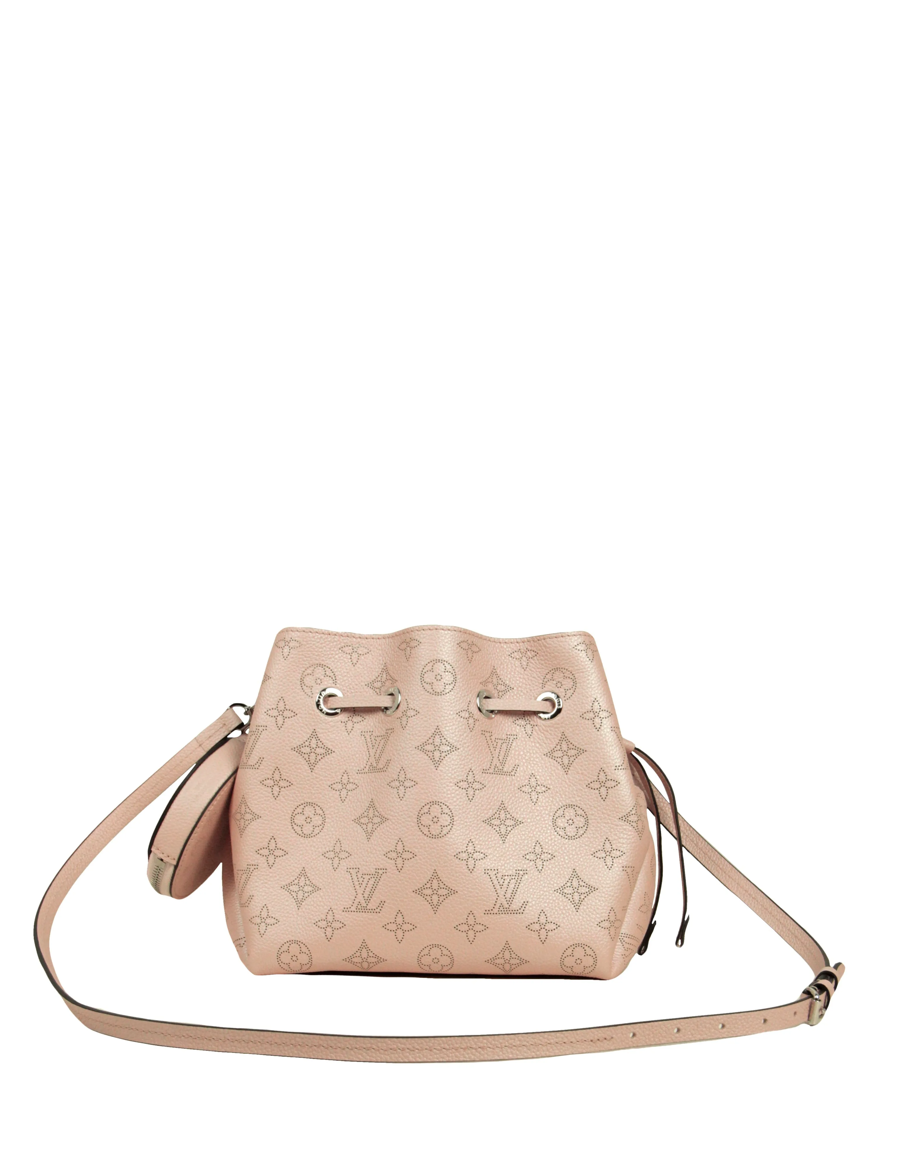 Louis Vuitton Metallic Coquille Mahina Monogram Bella Bucket Bag