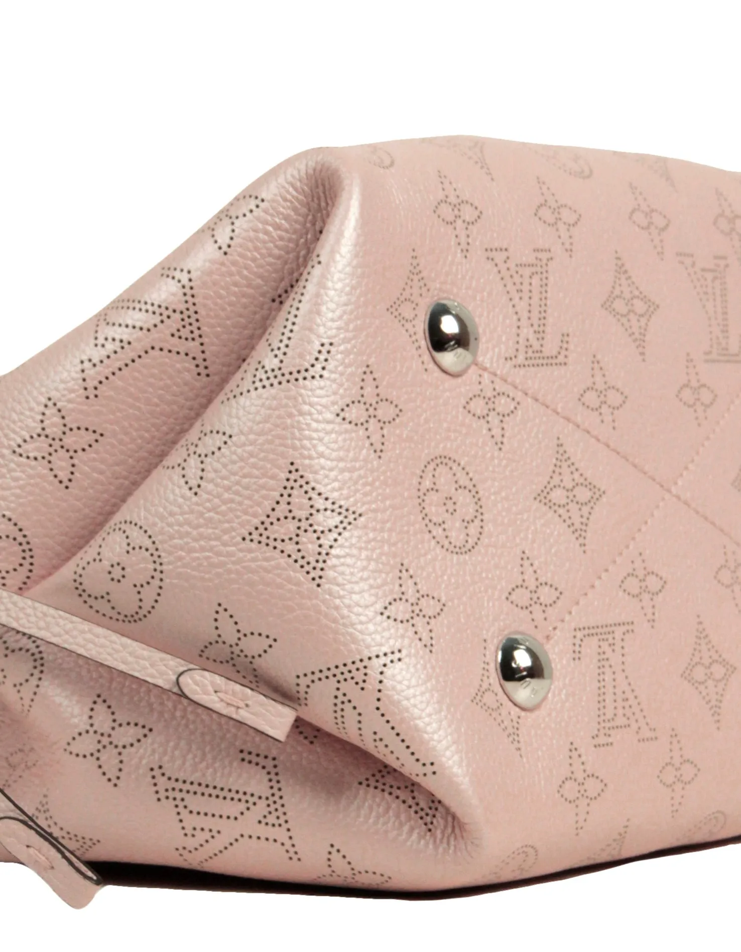Louis Vuitton Metallic Coquille Mahina Monogram Bella Bucket Bag