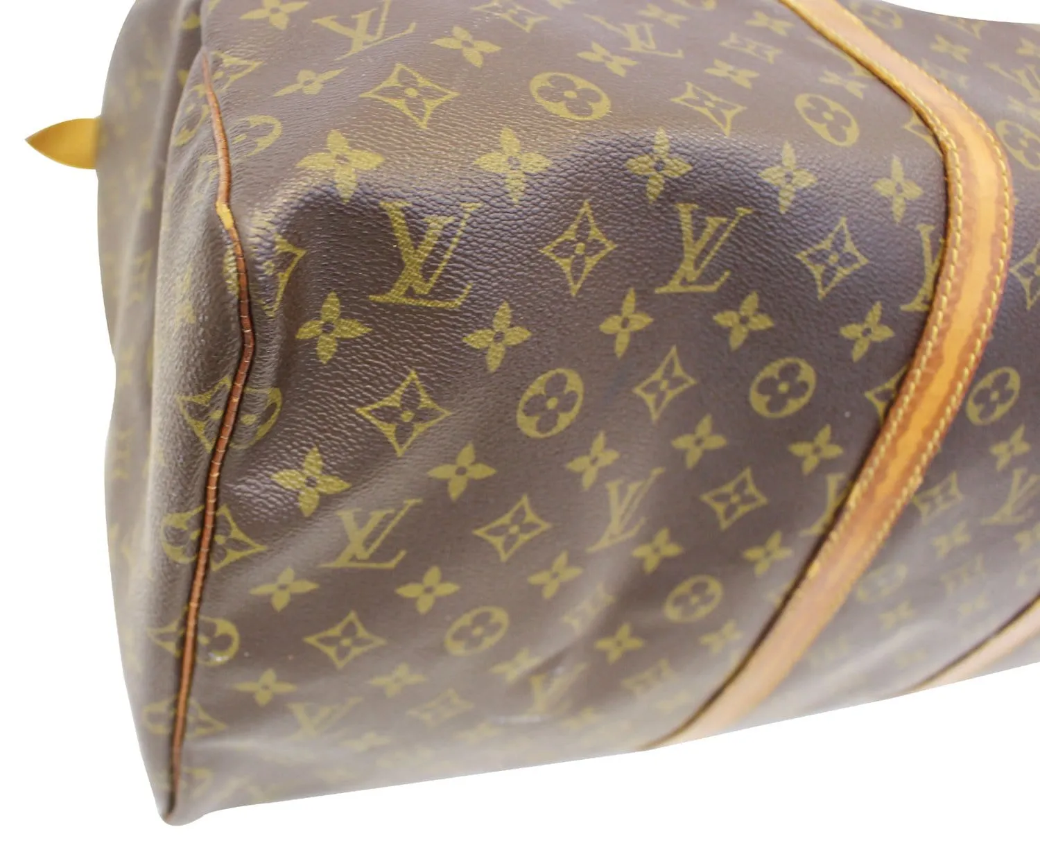 LOUIS VUITTON Monogram Canvas Keepall 55 Boston Bag