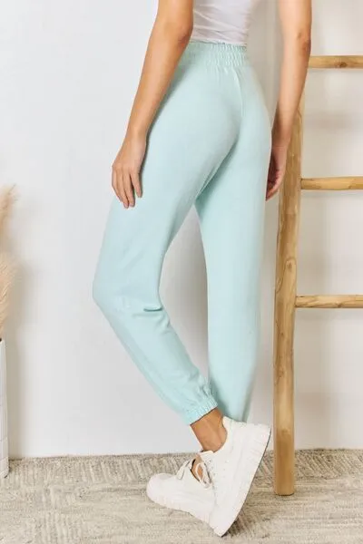 Lucinda Mint Drawstring Ultra Soft Knit Jogger - Online Exclusive