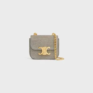 Mini Chain Claude In Glitter Textile
