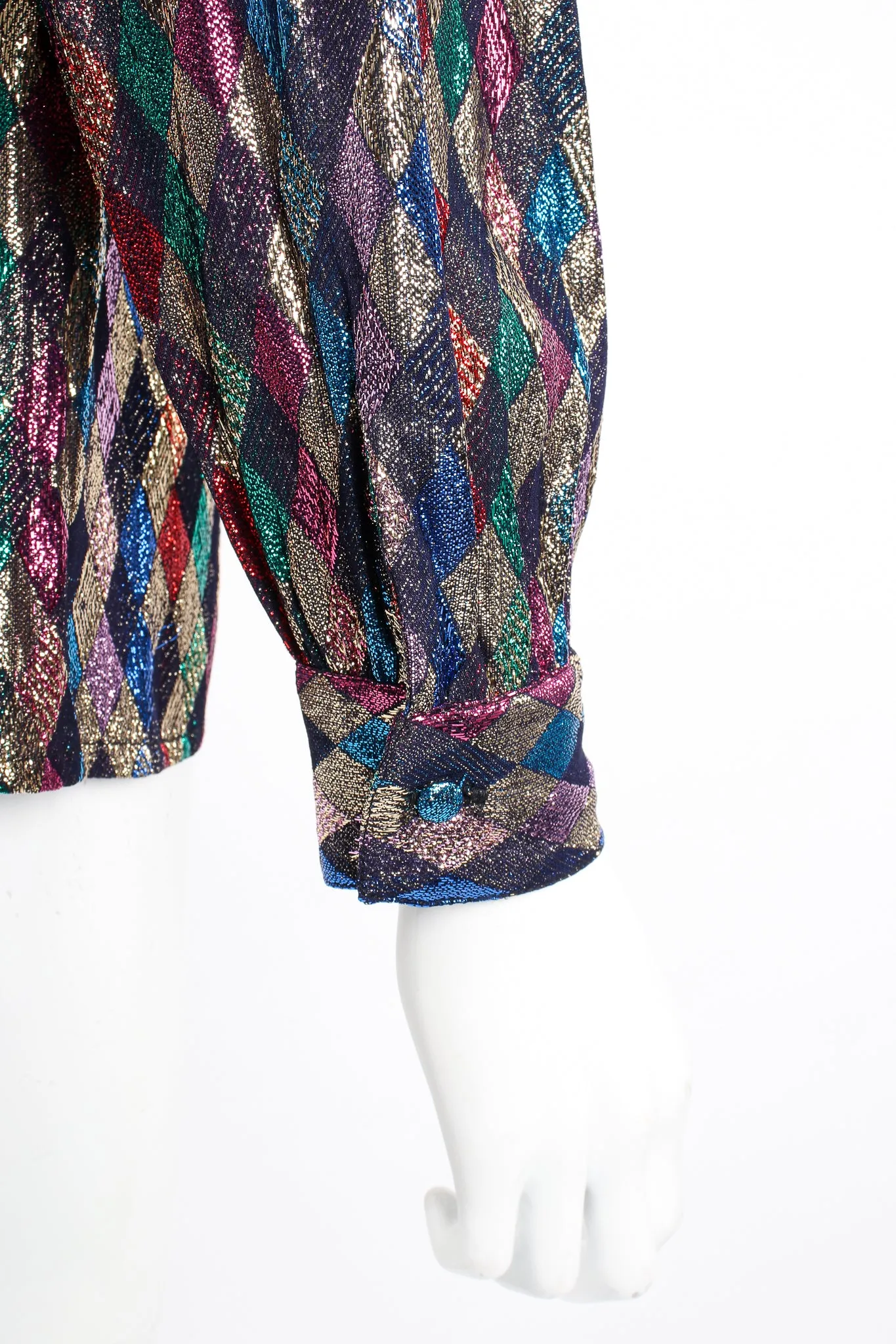 Rainbow Metallic Diamond Blouse II