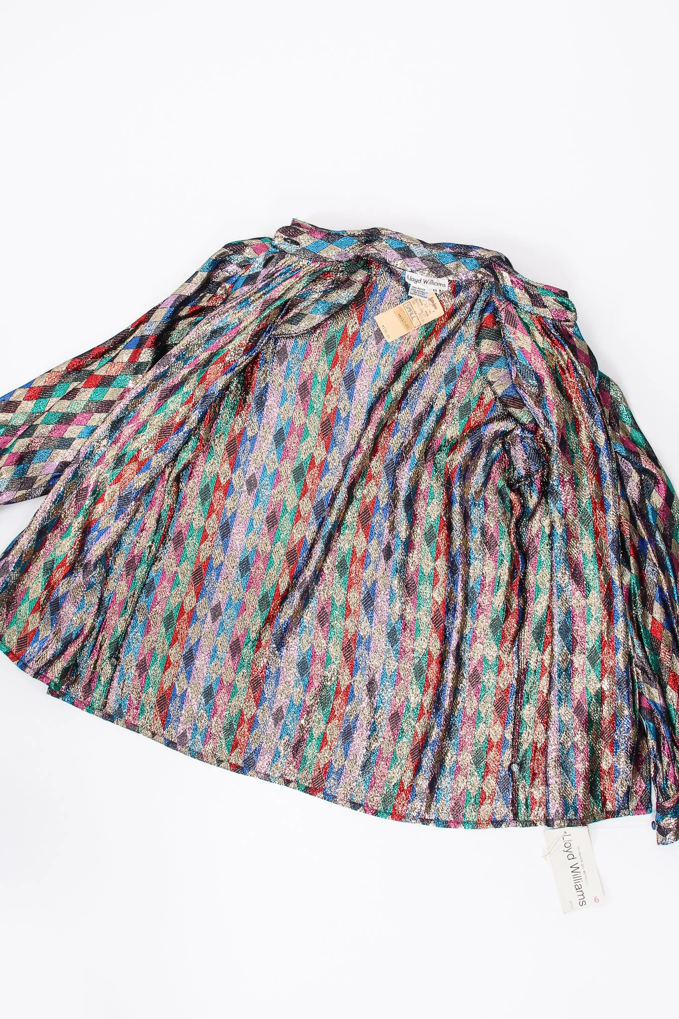 Rainbow Metallic Diamond Blouse II