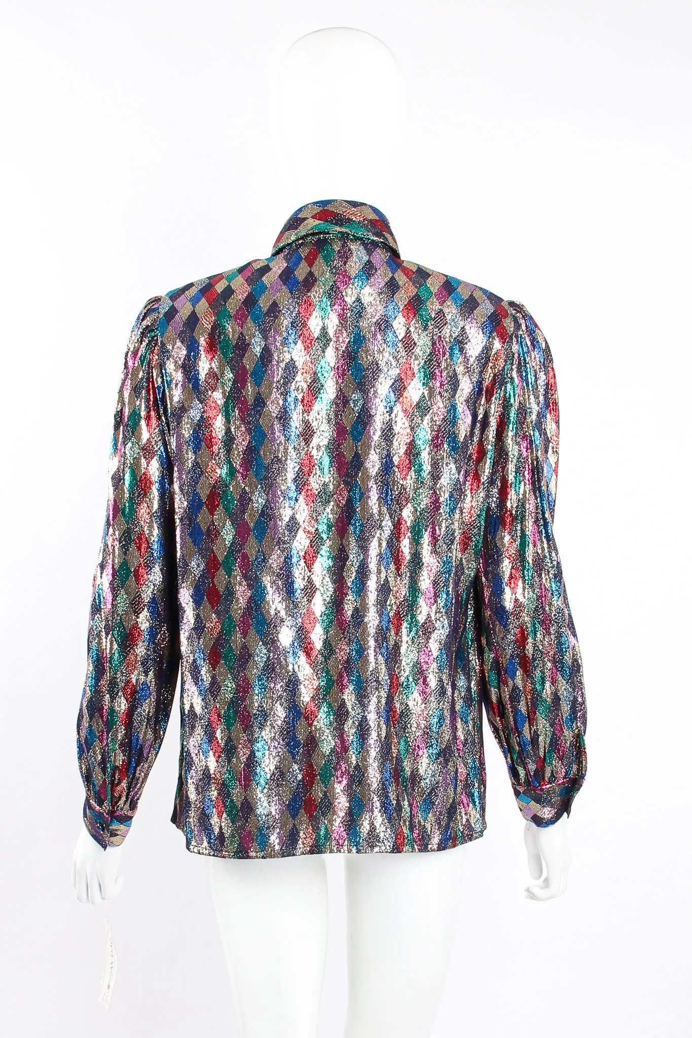 Rainbow Metallic Diamond Blouse II