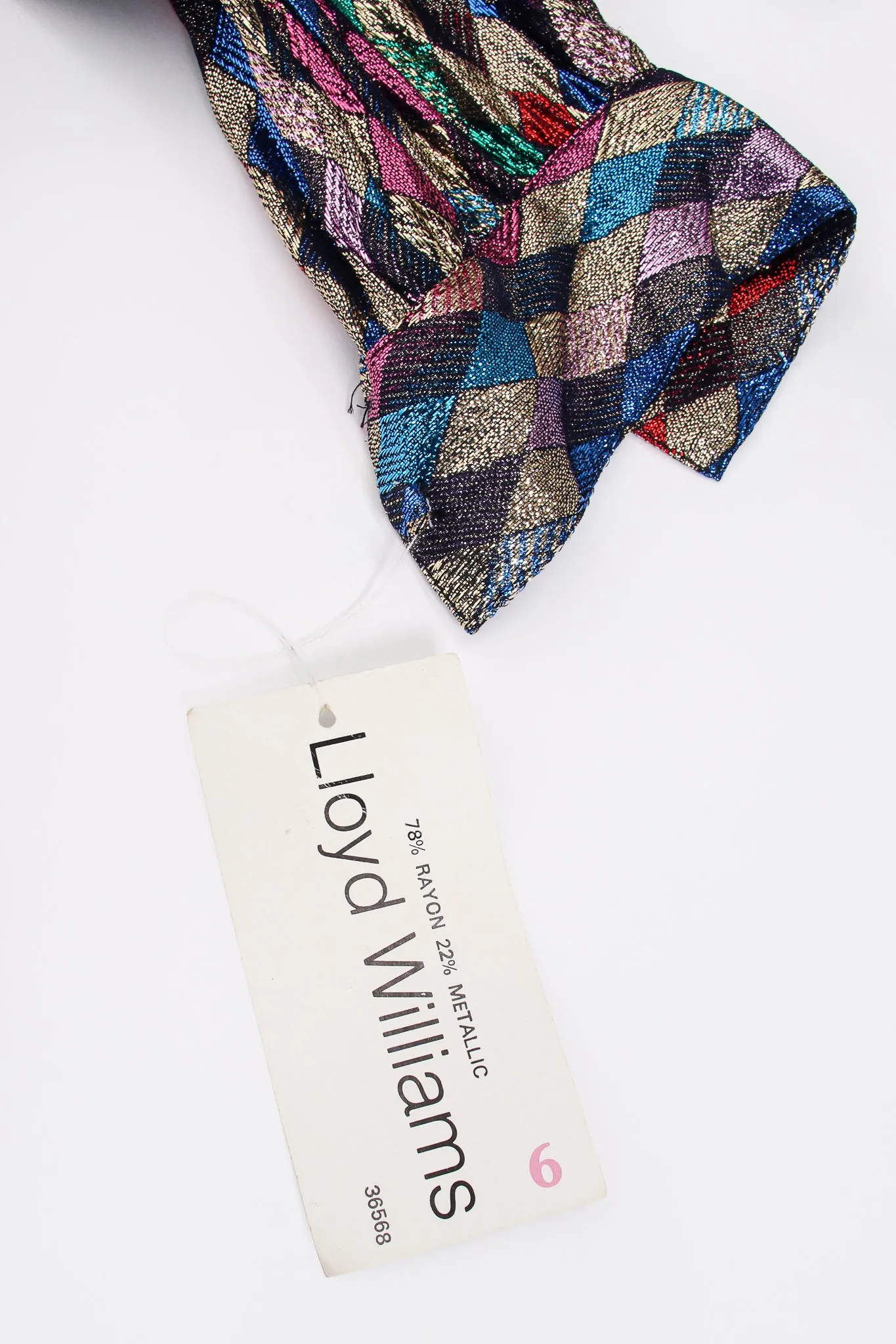 Rainbow Metallic Diamond Blouse II