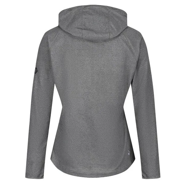 Regatta Women's Montes Lightweight Fleece Hoody Light Steel/Black