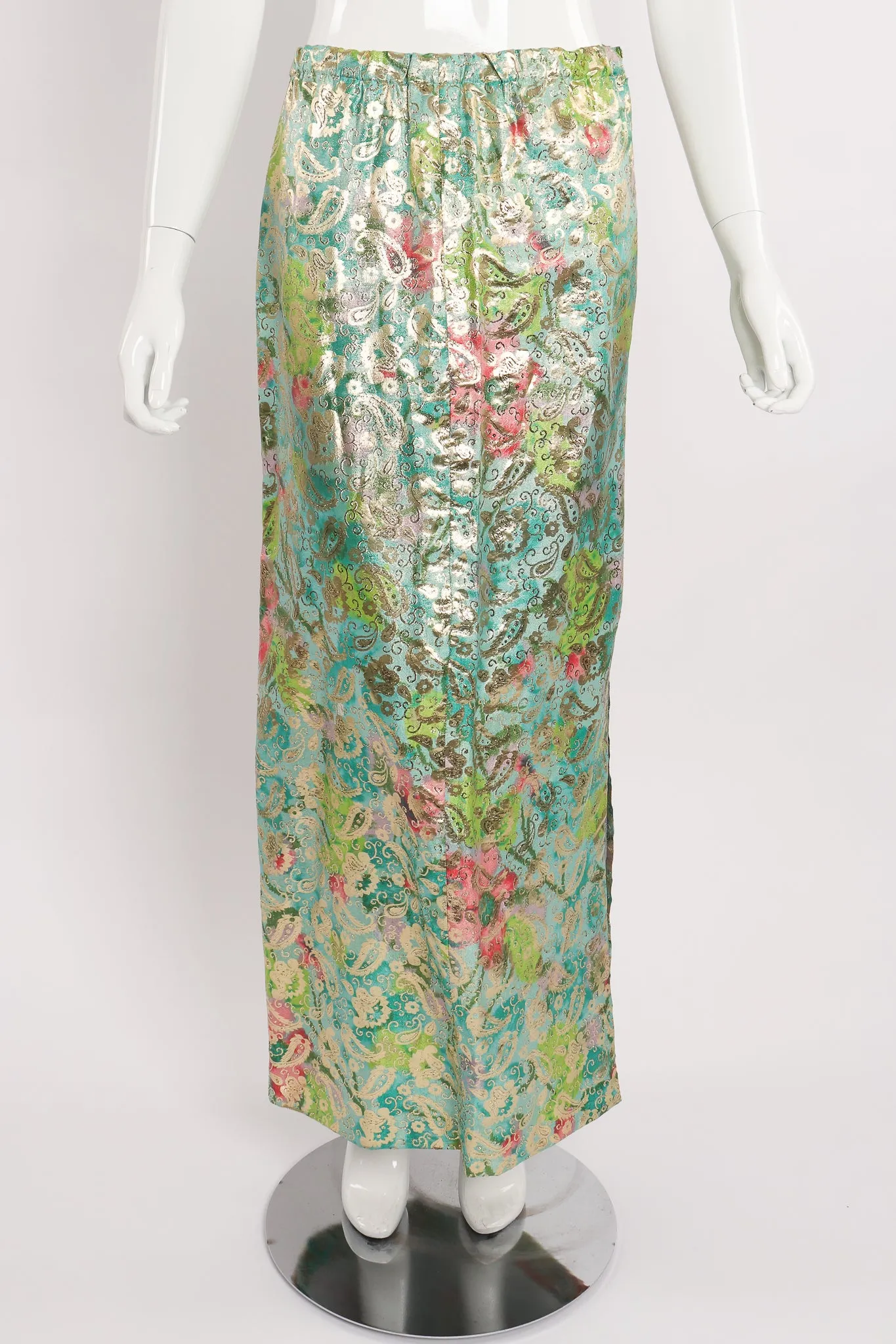 Romantica Brocade Duster & Skirt Set