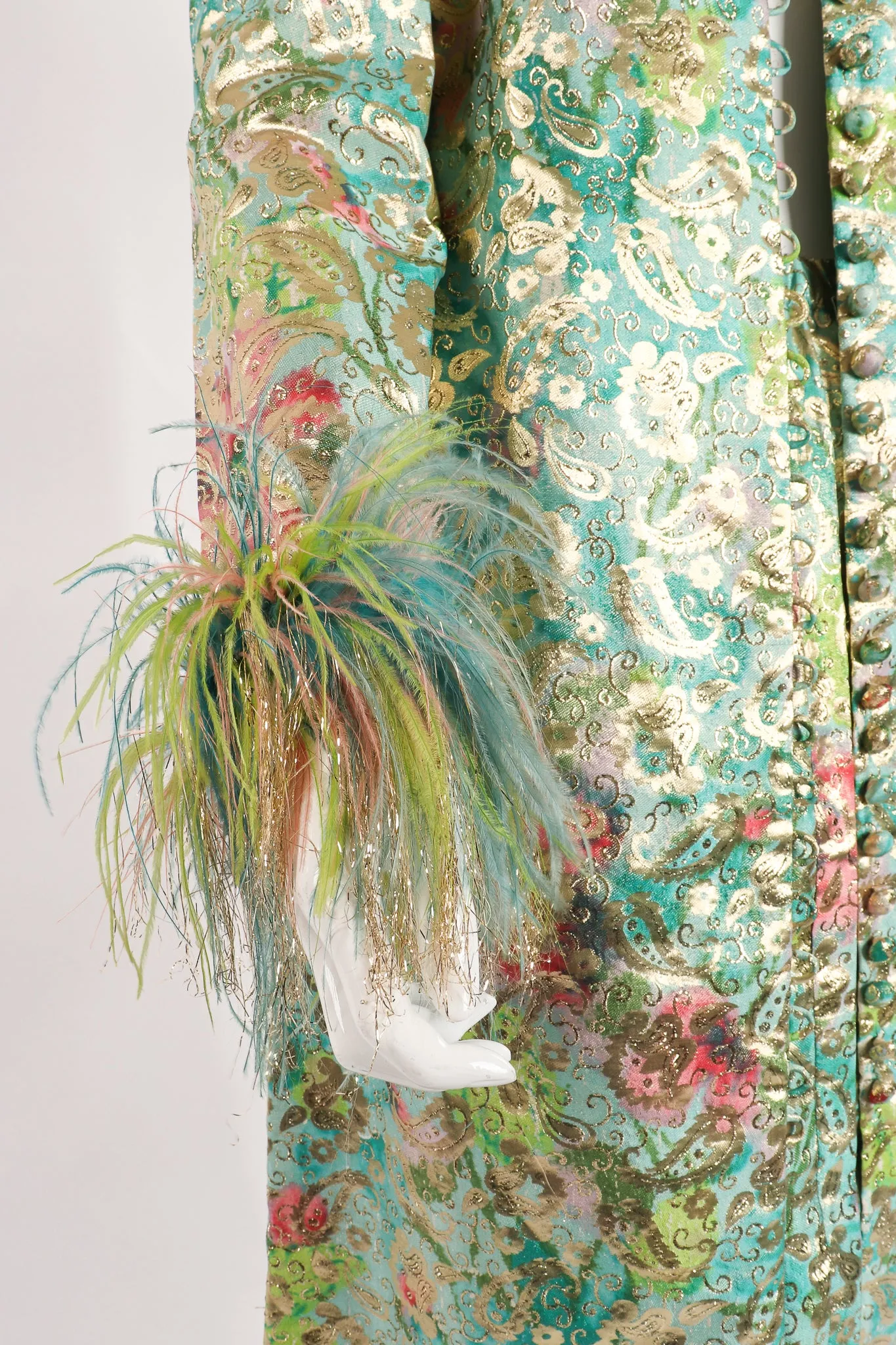 Romantica Brocade Duster & Skirt Set