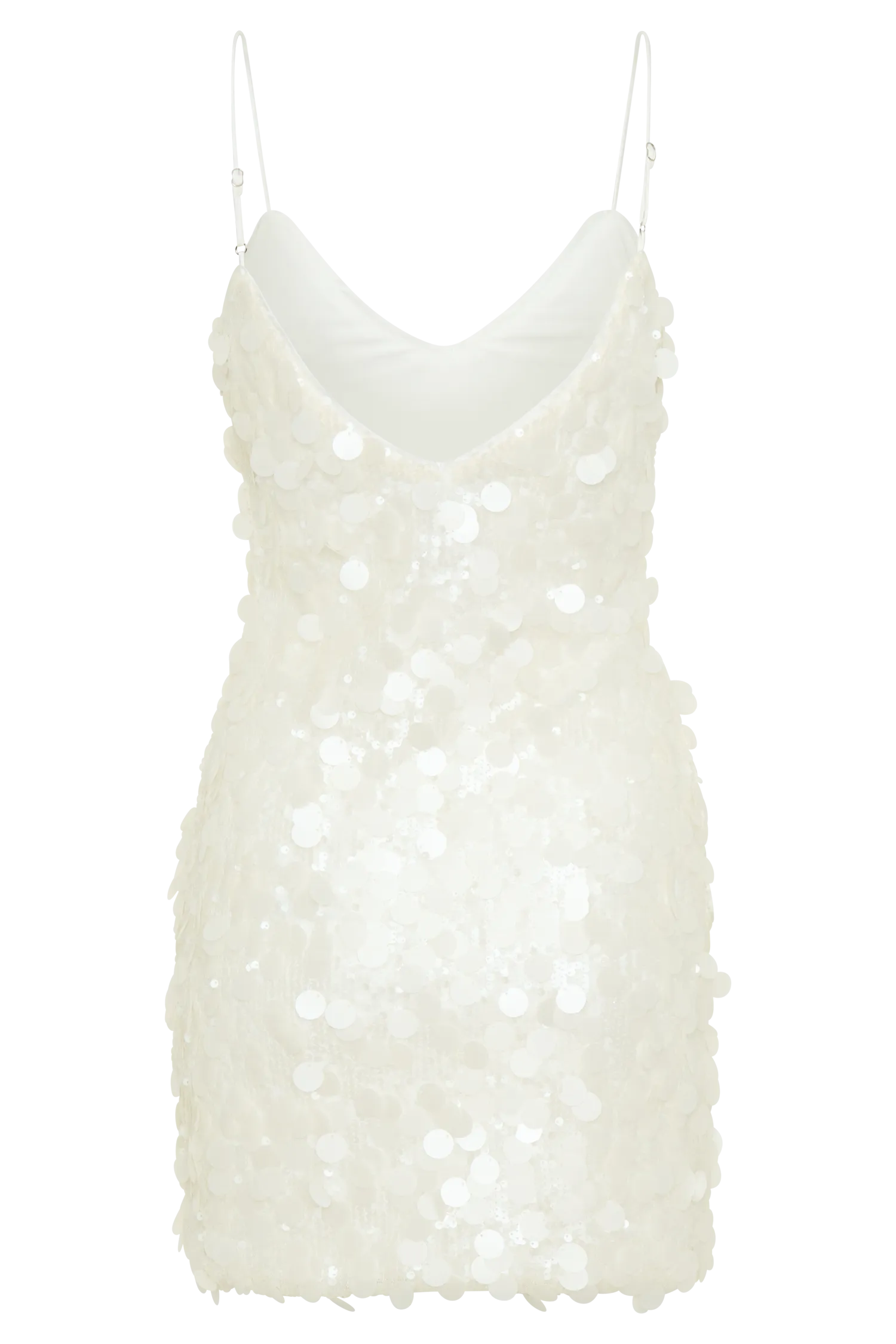 Romilly Sequin Mini Dress - Ivory