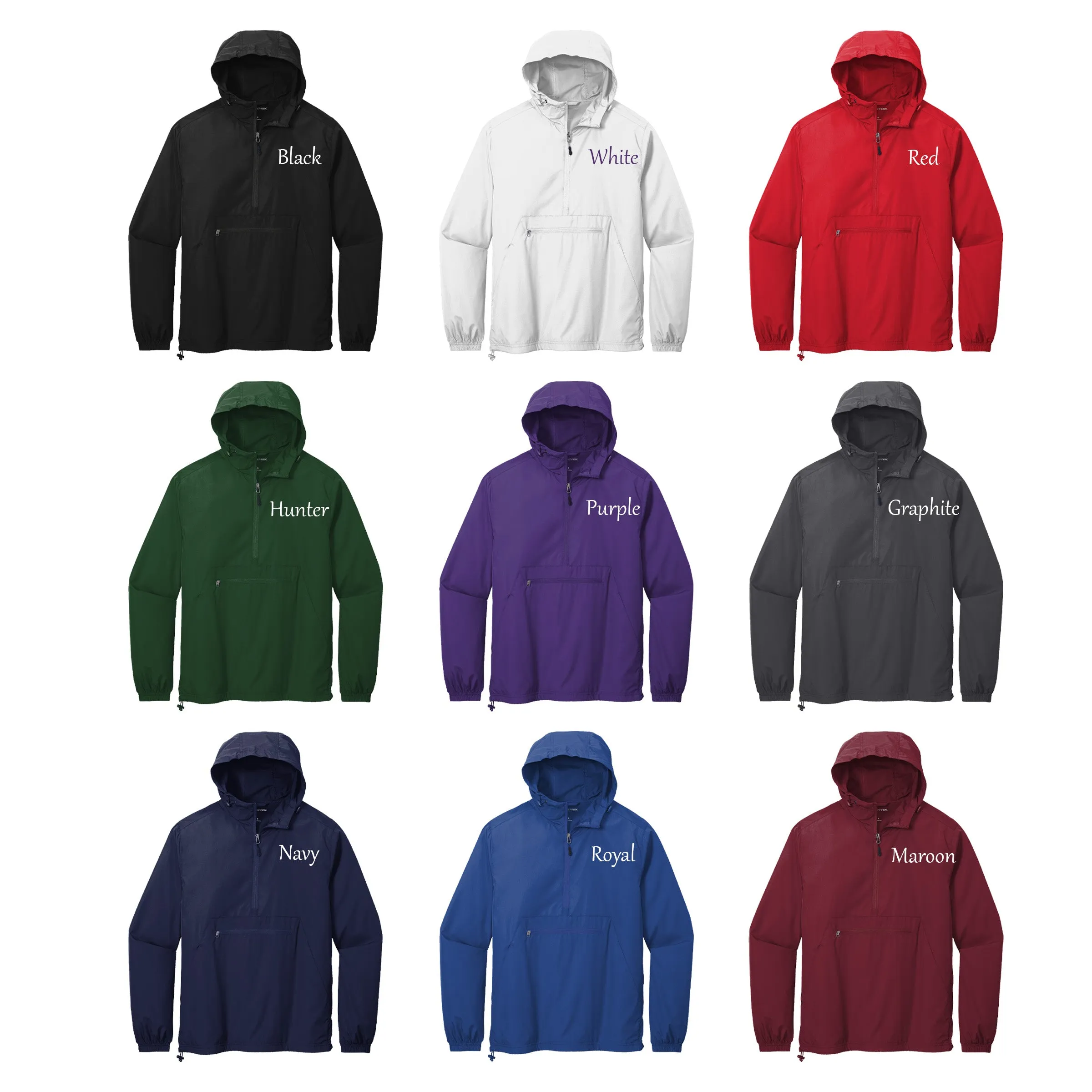 Sigma Delta Tau Windbreaker - Letters