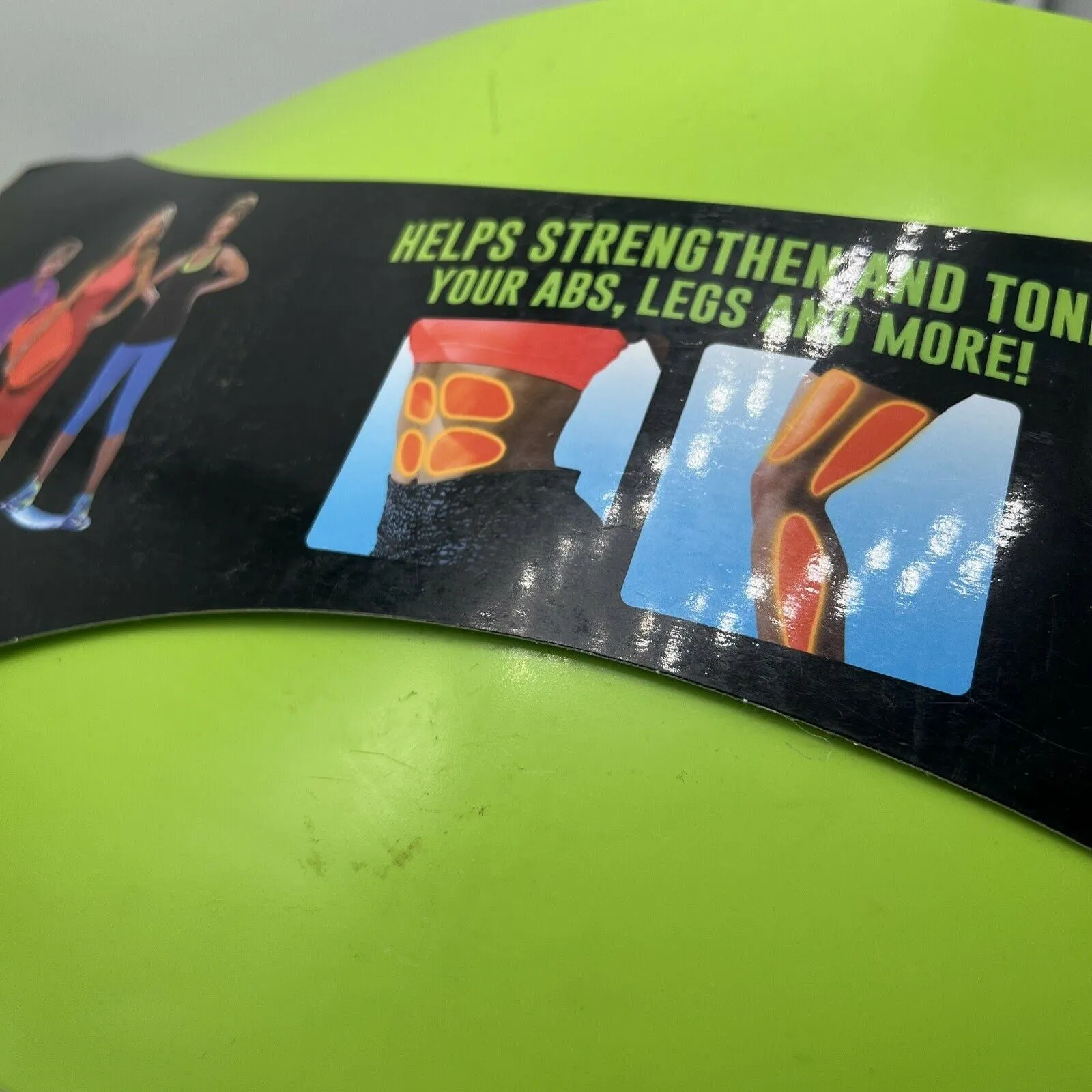 Simply Fit Board The Workout Balance Board With A Twist Purple/Blue/Orange