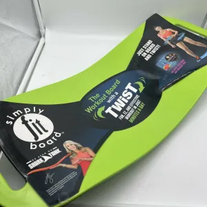 Simply Fit Board The Workout Balance Board With A Twist Purple/Blue/Orange