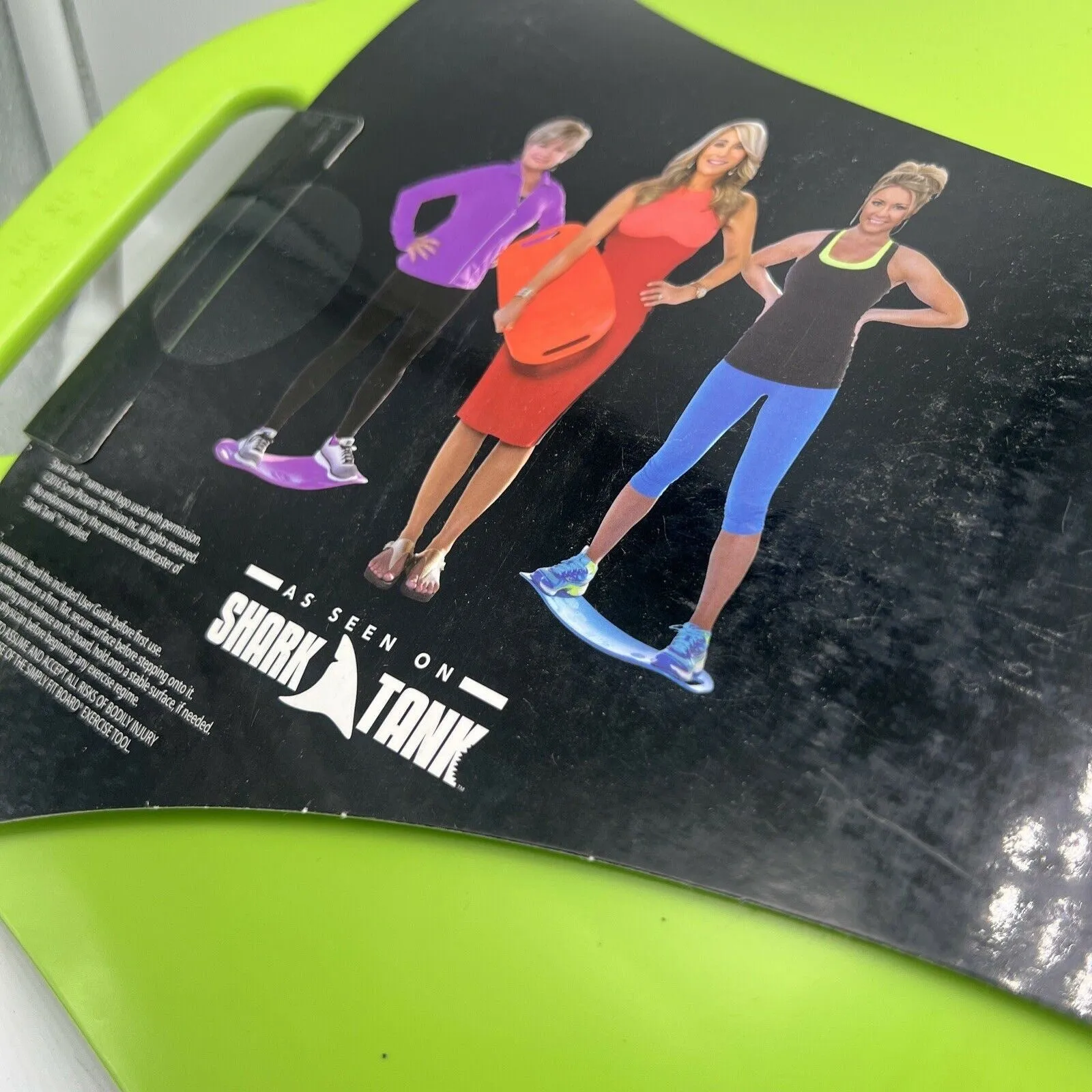 Simply Fit Board The Workout Balance Board With A Twist Purple/Blue/Orange