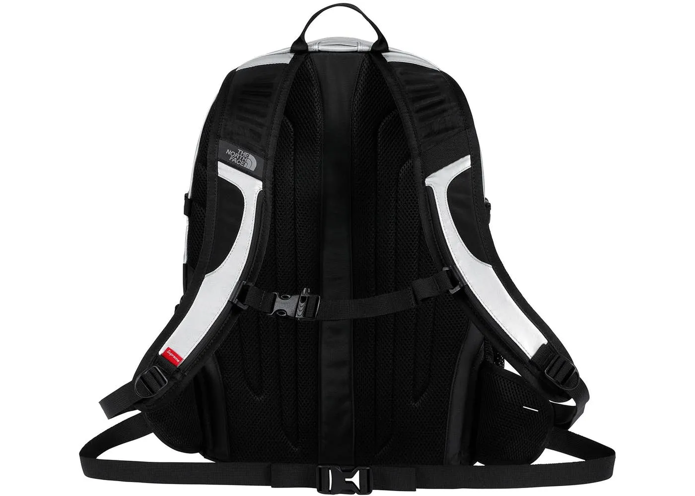 Supreme The North Face Metallic Borealis Backpack- Silver