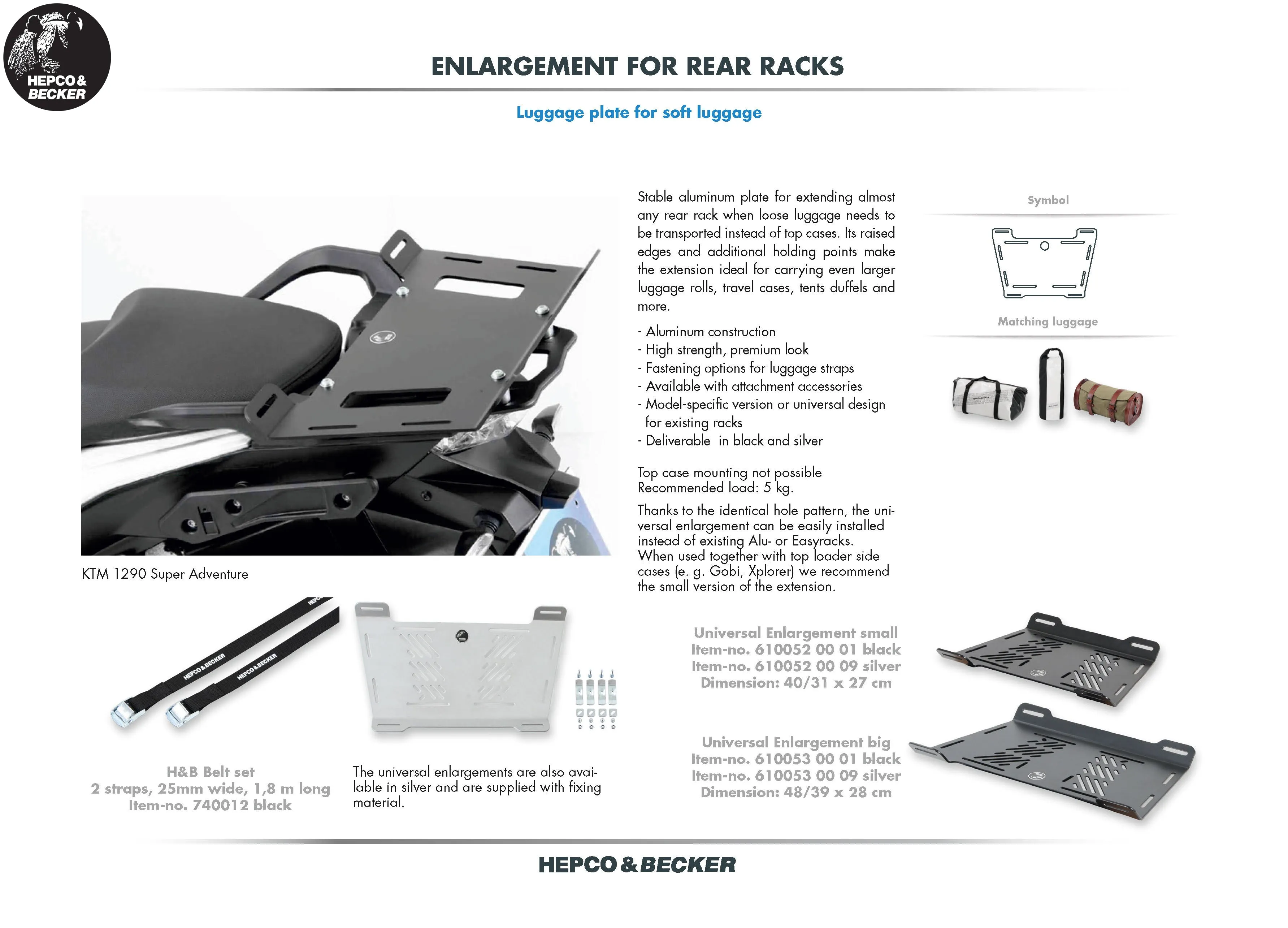 SUZUKI GSX-S 1000 GX Carrier - Rear Enlargement