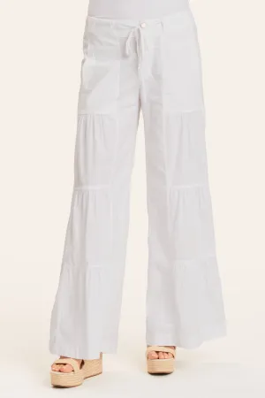 Terraced Wide Leg Pant