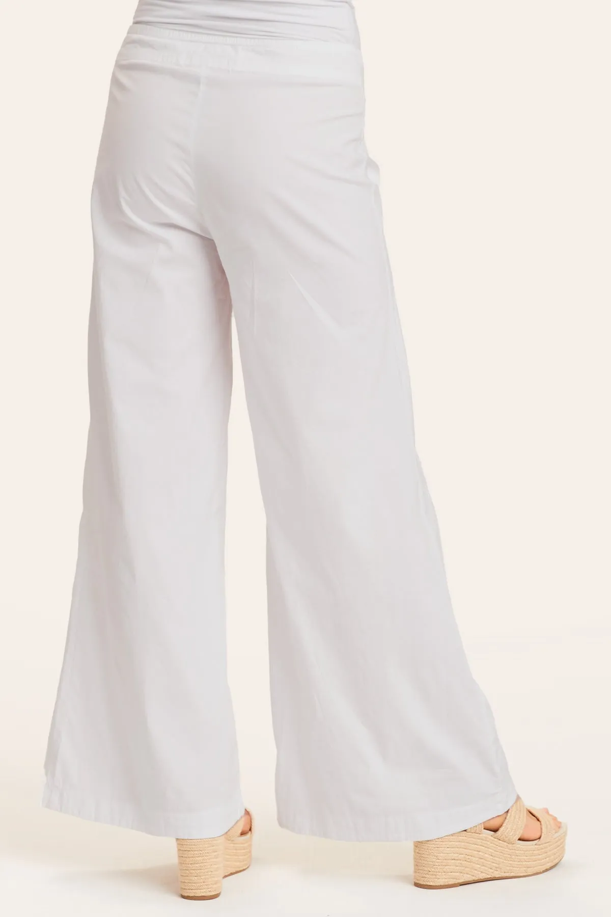 Terraced Wide Leg Pant