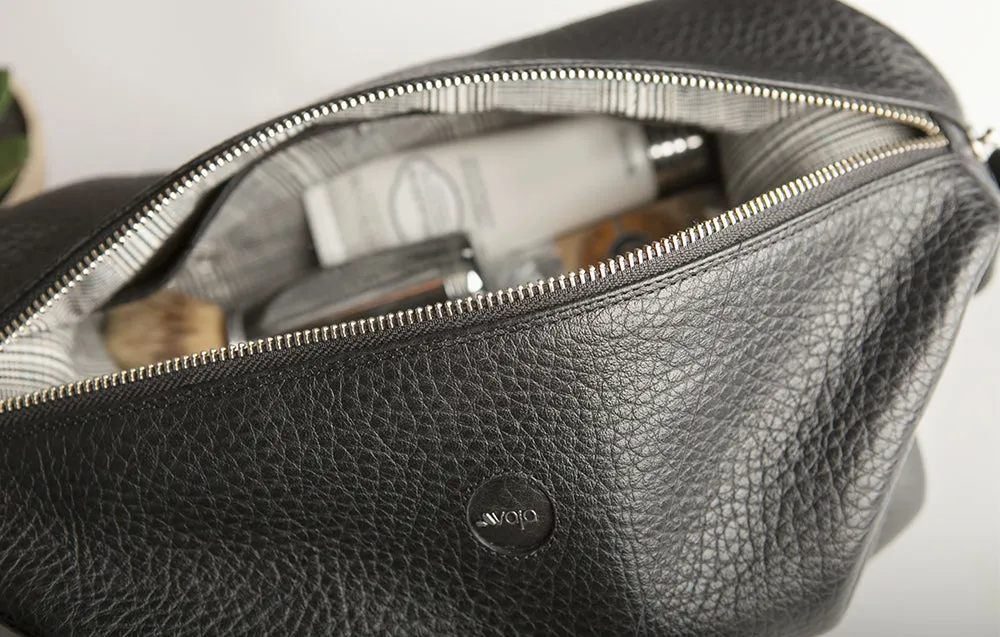 Toiletry Leather Bag - Dopp Kit