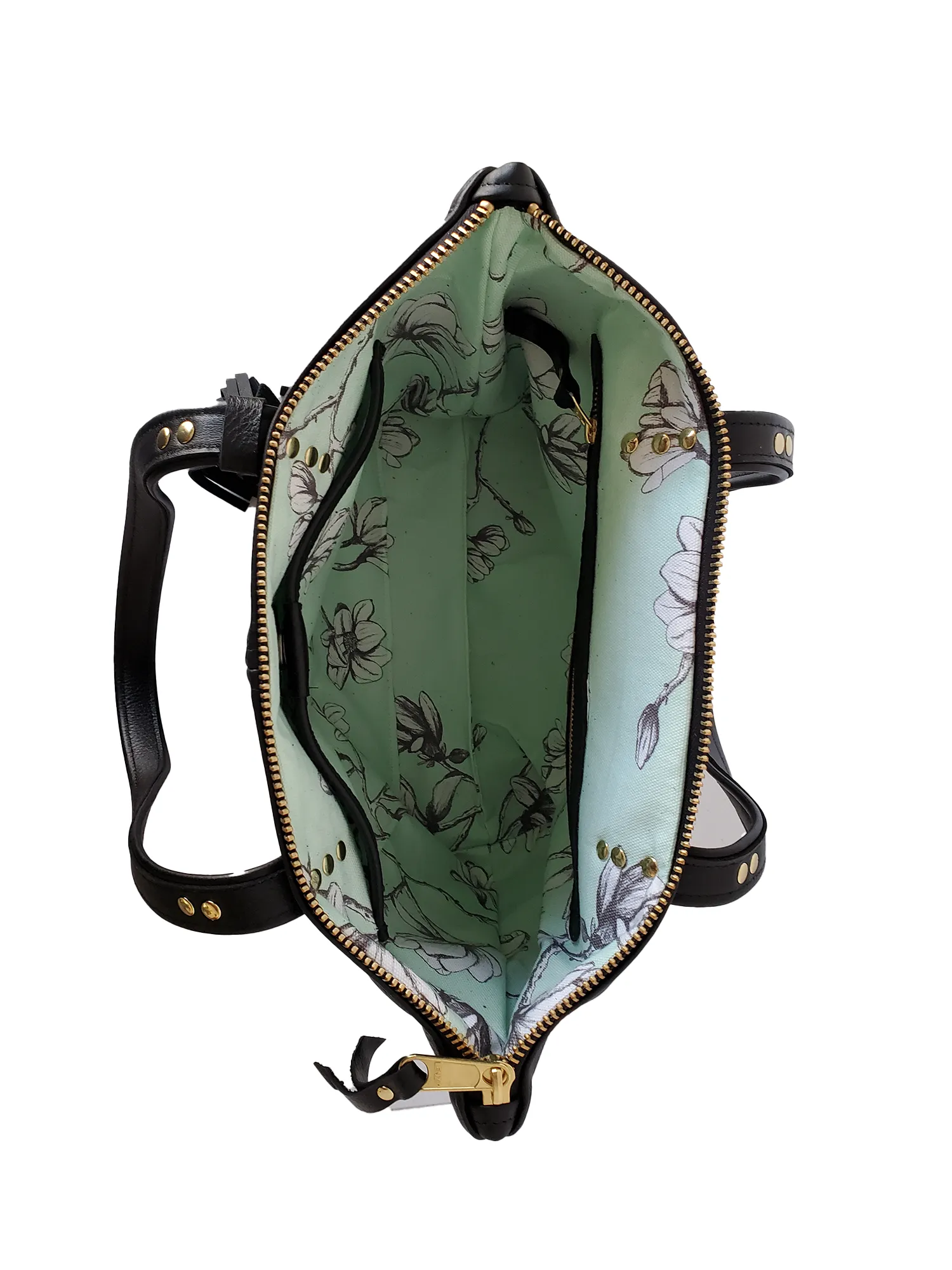 Traveler Tote ~ Black Nassa