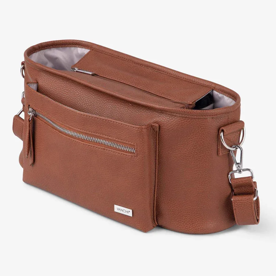 Vanchi Pram Caddy - Pebbled Tan