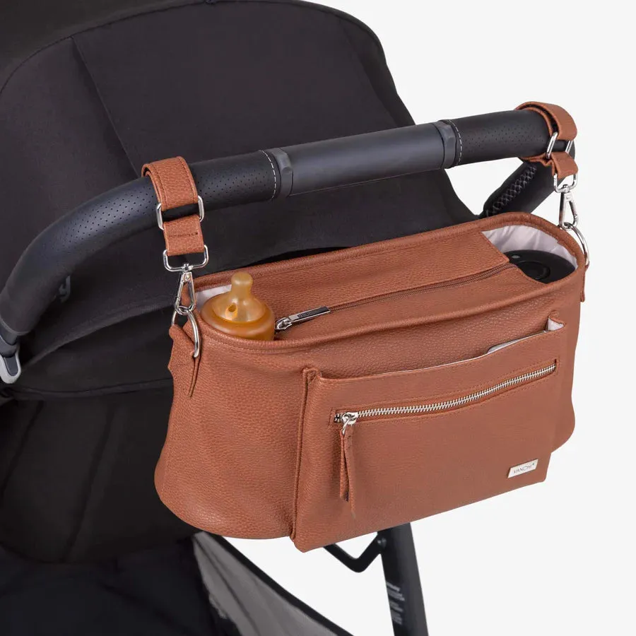 Vanchi Pram Caddy - Pebbled Tan